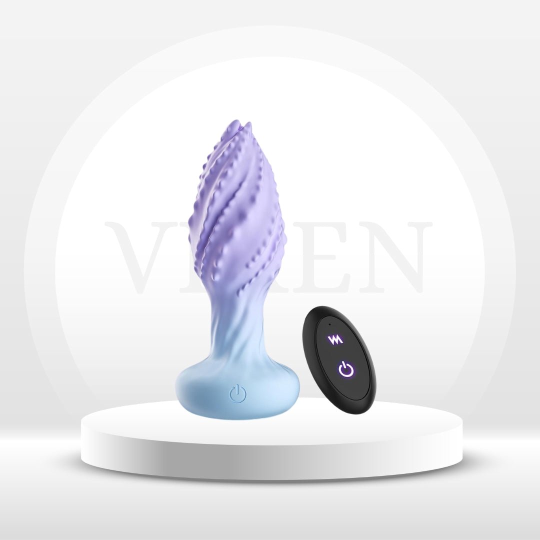MonsterSpin 360° Rotating Anal Plug with LED Lights - Vixen | Nova Network