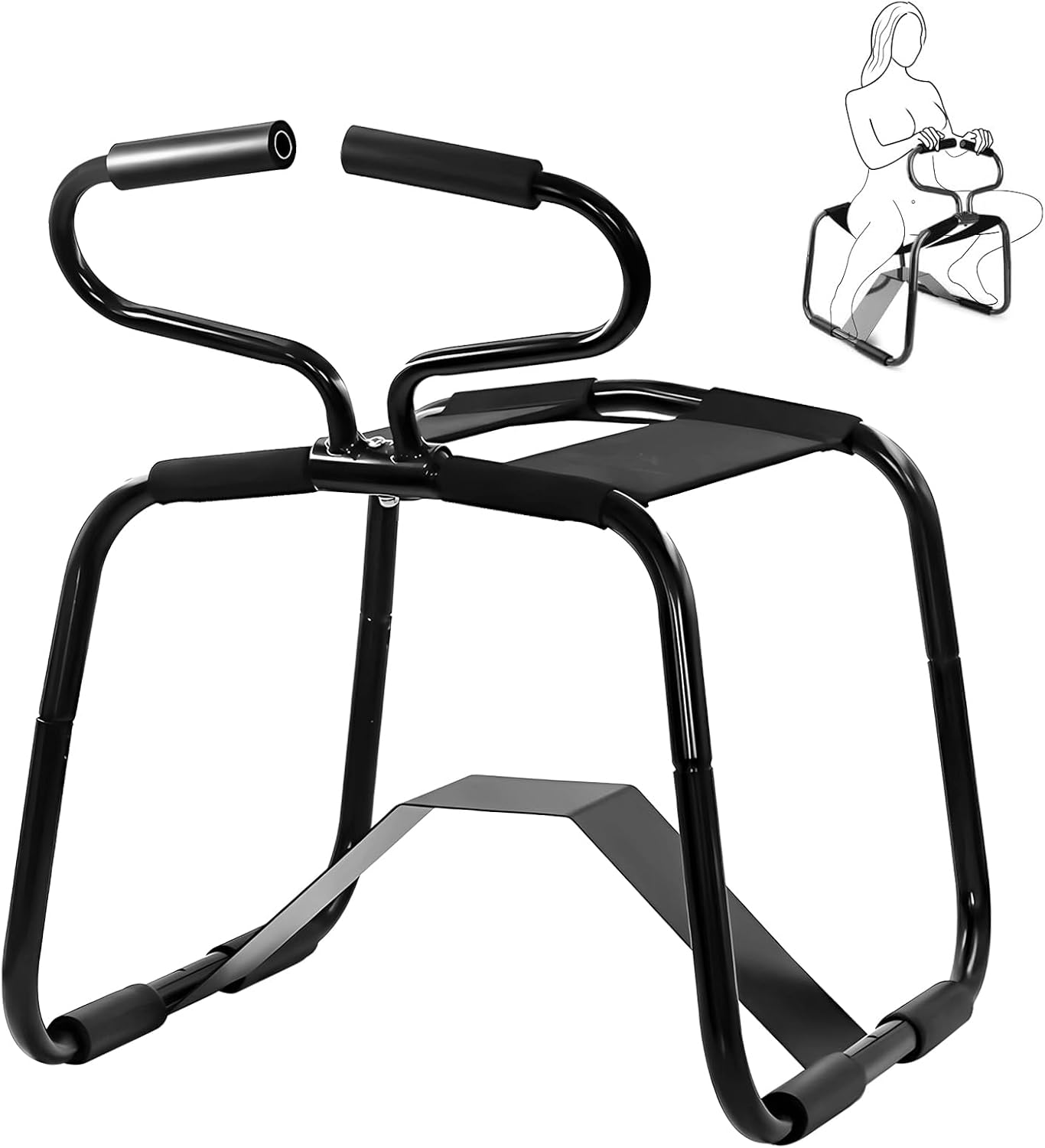 MountDeep Multifunctional Sex Chair with Handrails - Vixen | Nova Network