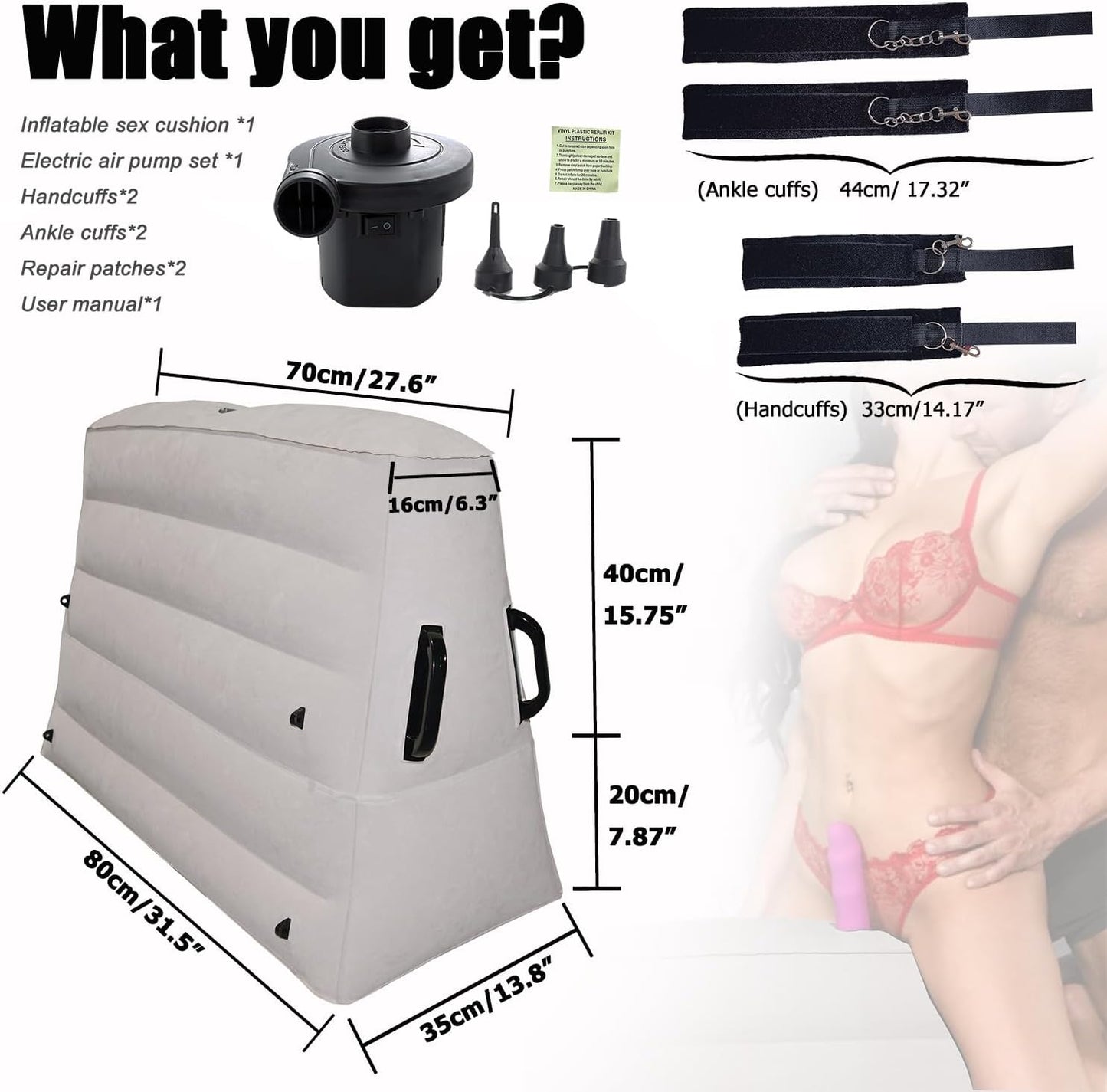 MountMate Inflatable Dildo Mount Chair - Vixen | Nova Network