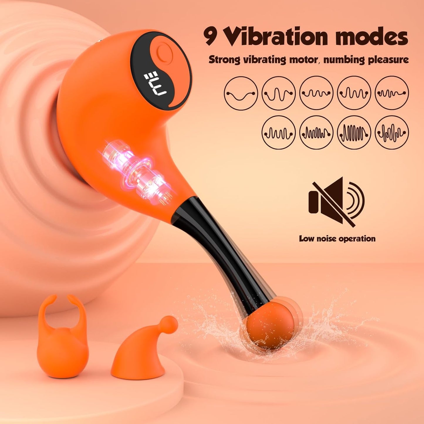 MystiVibe Taichi Pipe Clit & G - Spot Vibrator - Vixen | Nova Network