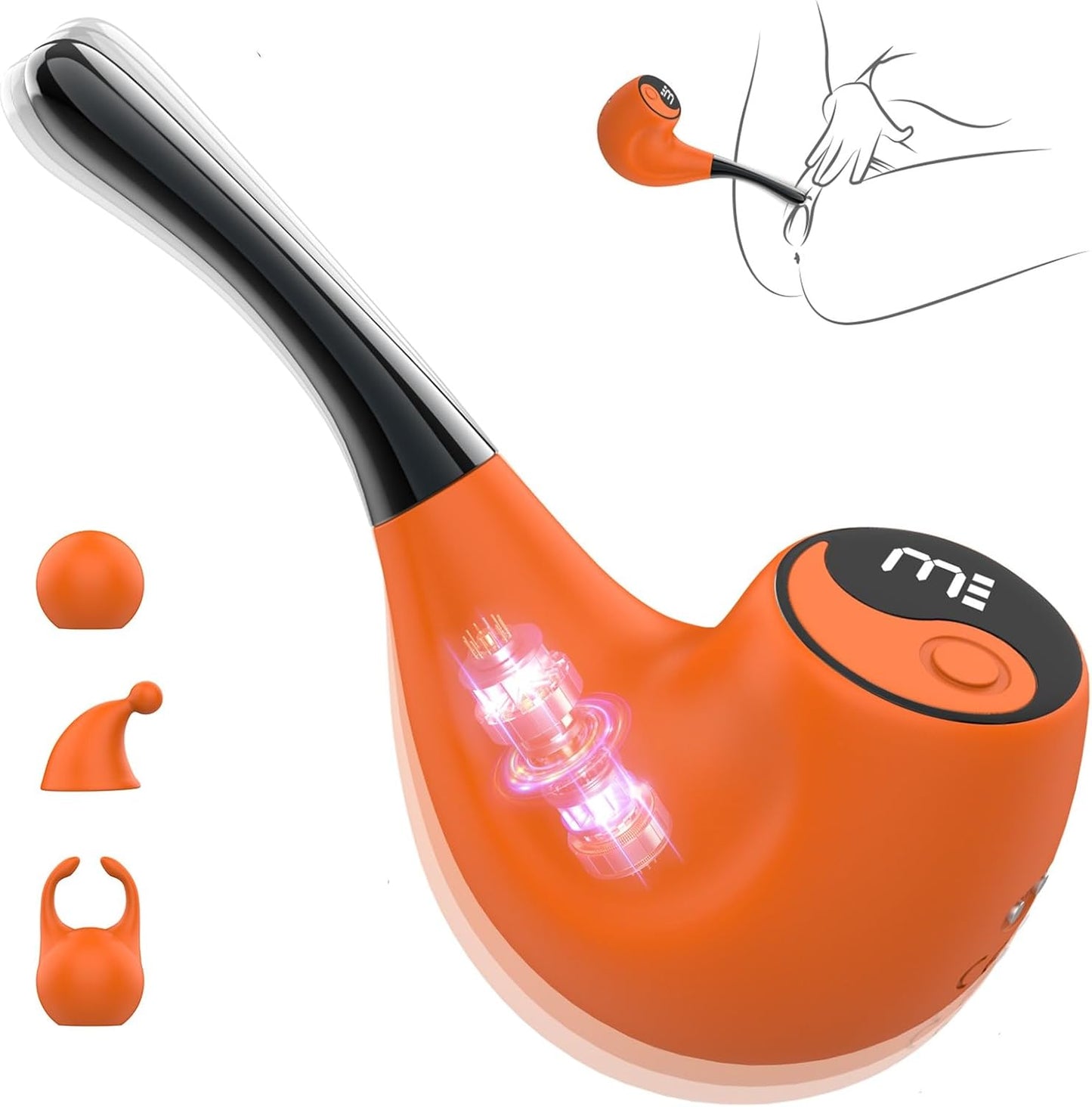 MystiVibe Taichi Pipe Clit & G - Spot Vibrator - Vixen | Nova Network