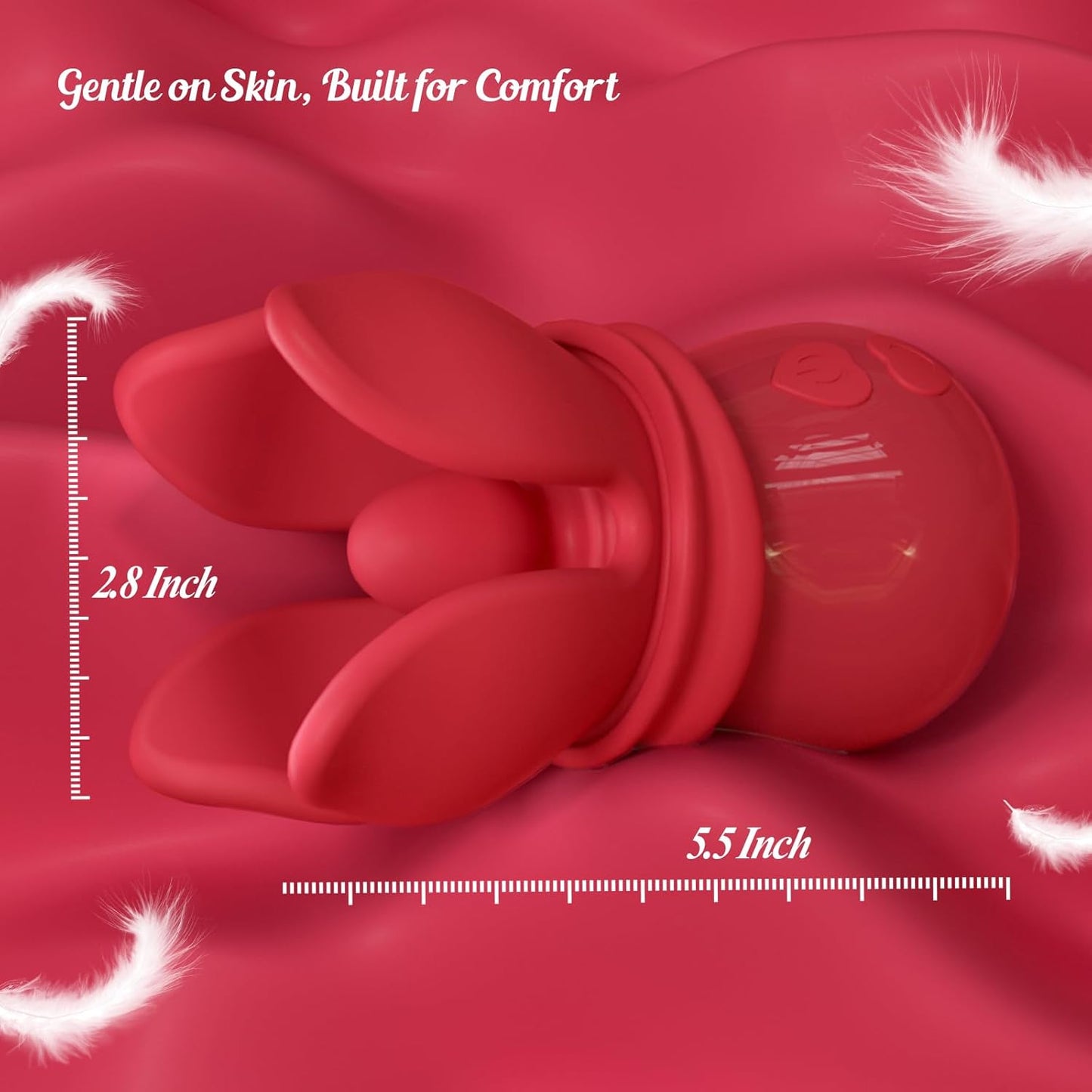 NipBloom Triple Stimulation Swirling Vibrator - Vixen | Nova Network