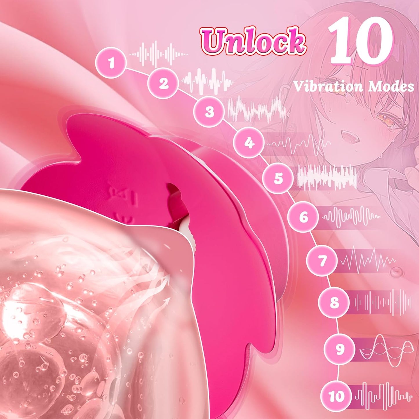 NipPetal Remote Vibrating Nipple Clamps - Vixen | Nova Network