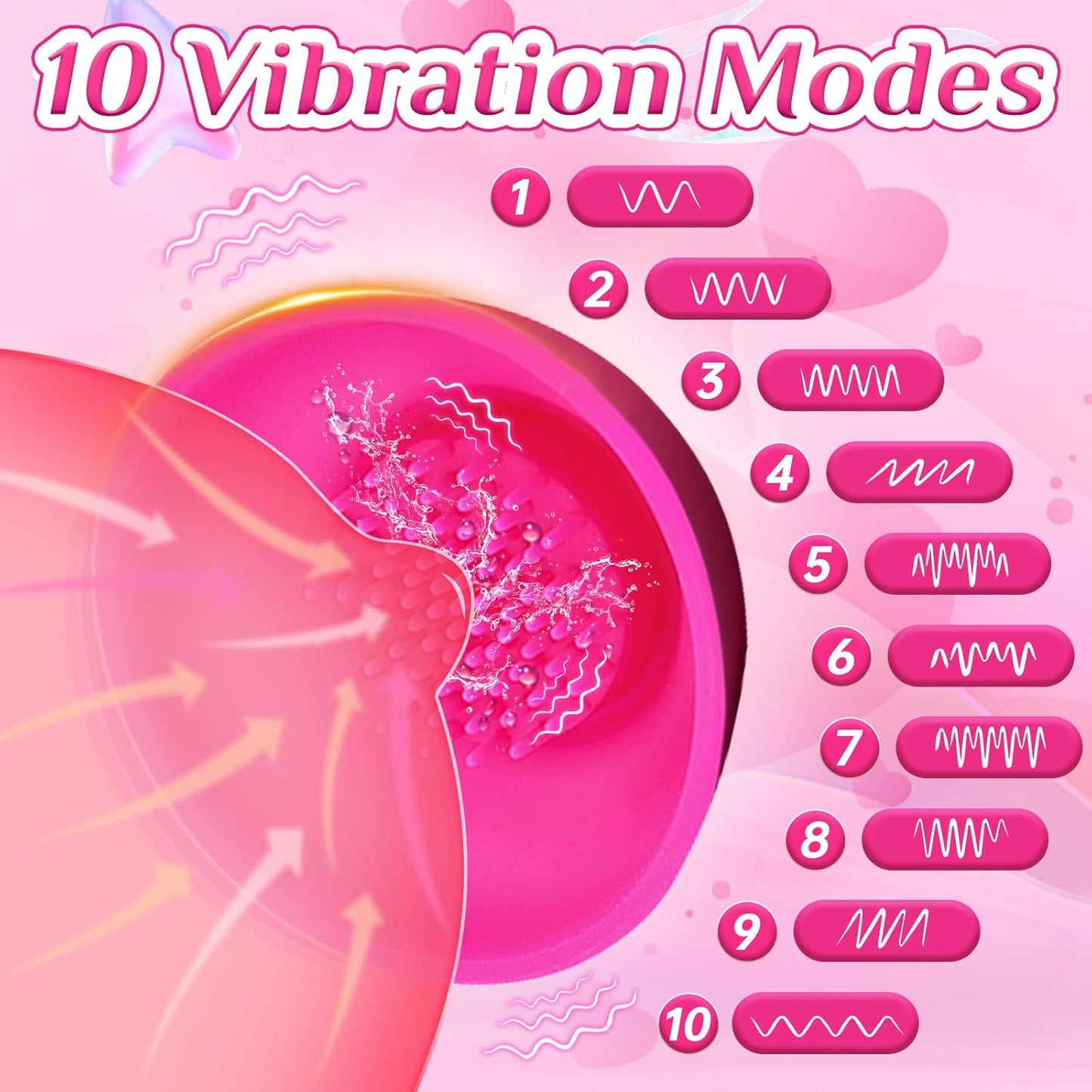 NipPulse Deep Stimulation Nipple Vibrators - Vixen | Nova Network