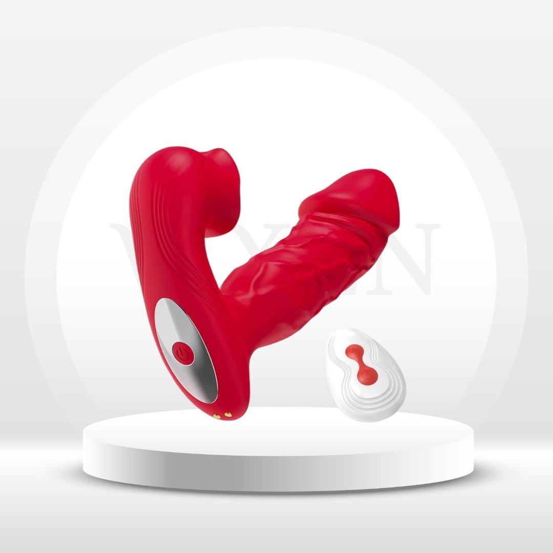 NoirWhisper Thrust & Suck Wearable Vibrator - Vixen | Nova Network