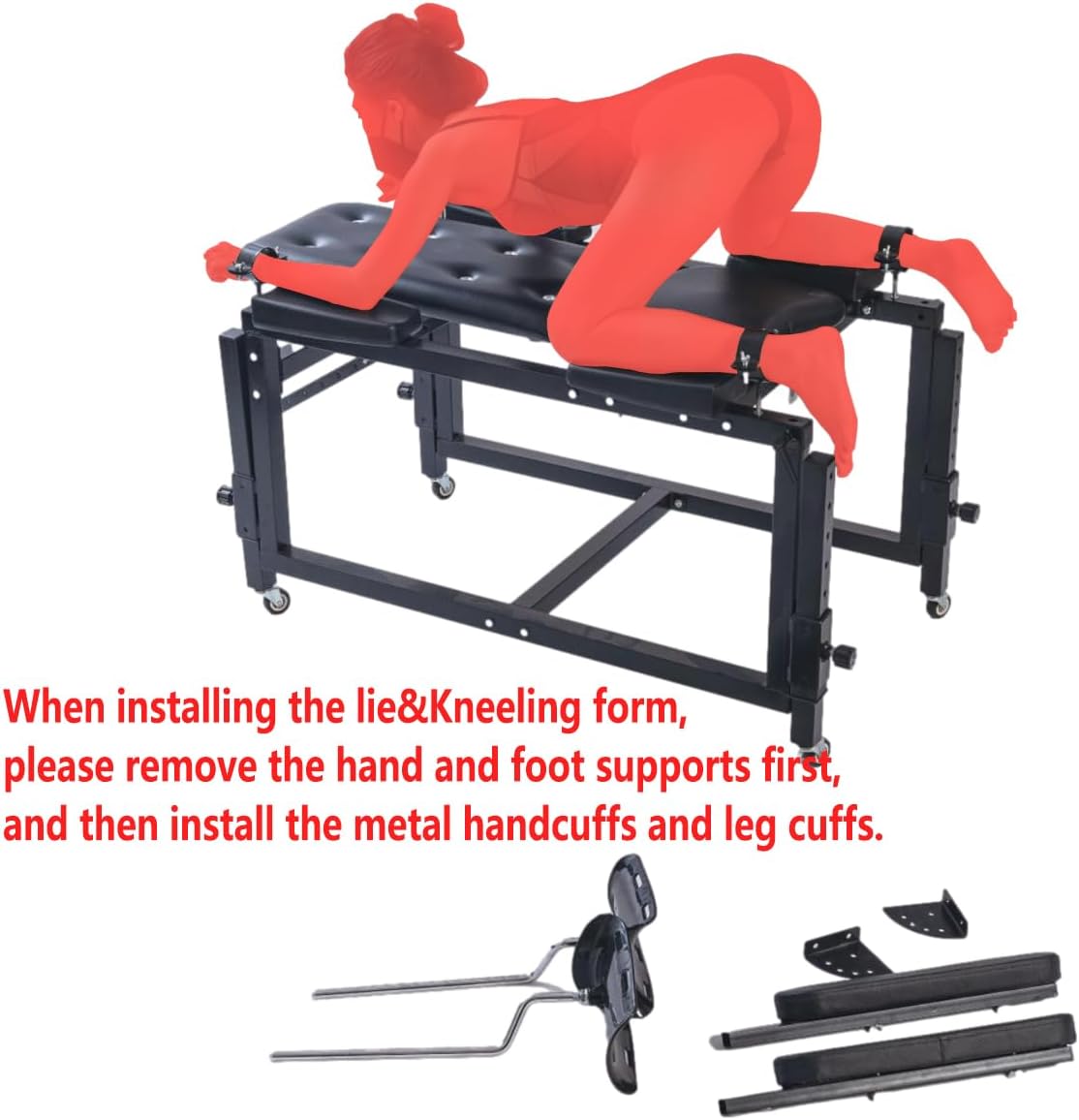 ObeyForm Adjustable Bondage Chair & BDSM Training Sofa - Vixen | Nova Network