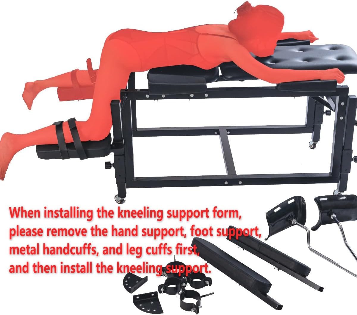 ObeyForm Adjustable Bondage Chair & BDSM Training Sofa - Vixen | Nova Network