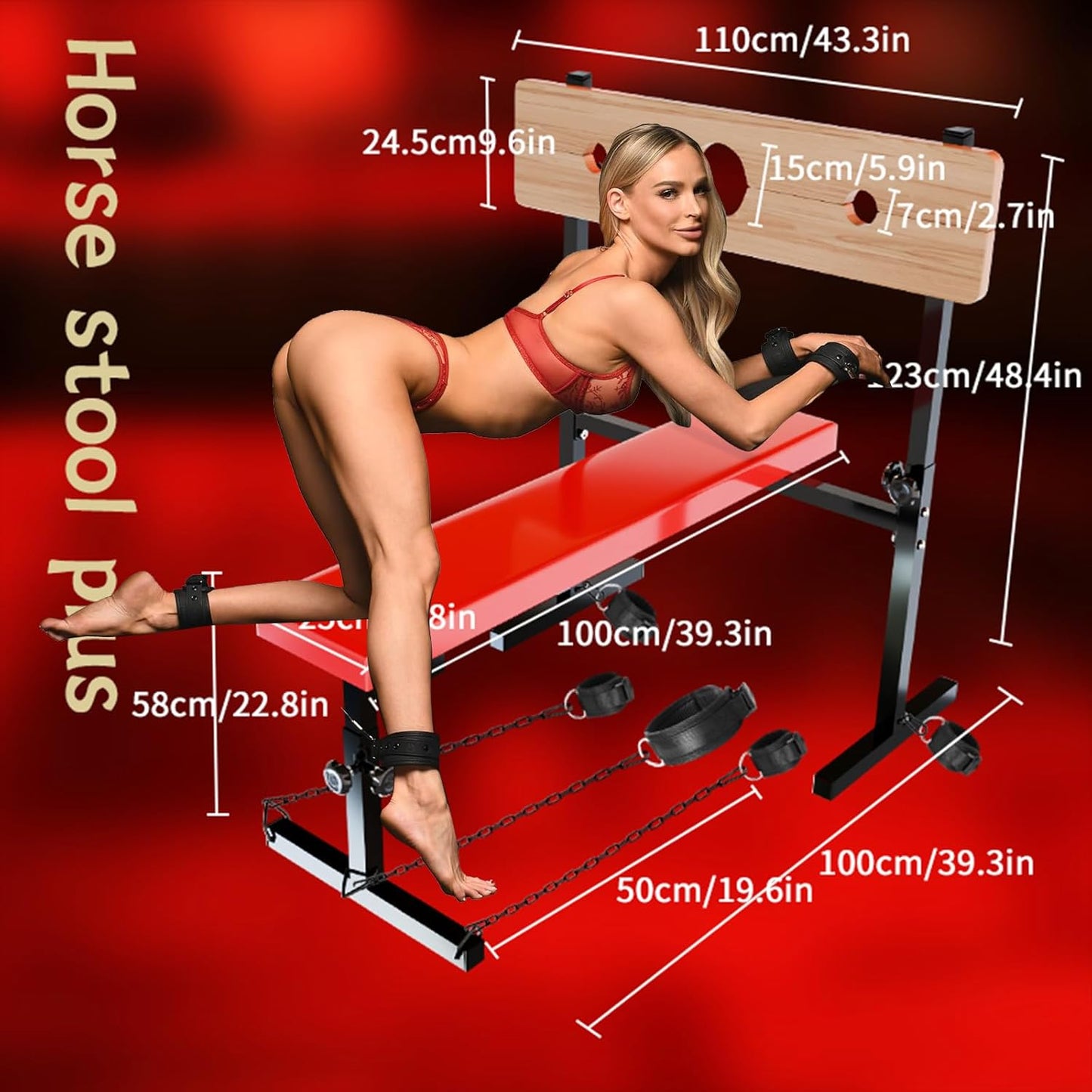 ObeyFrame Ultimate BDSM Bondage Restraints Sex Bench - Vixen | Nova Network