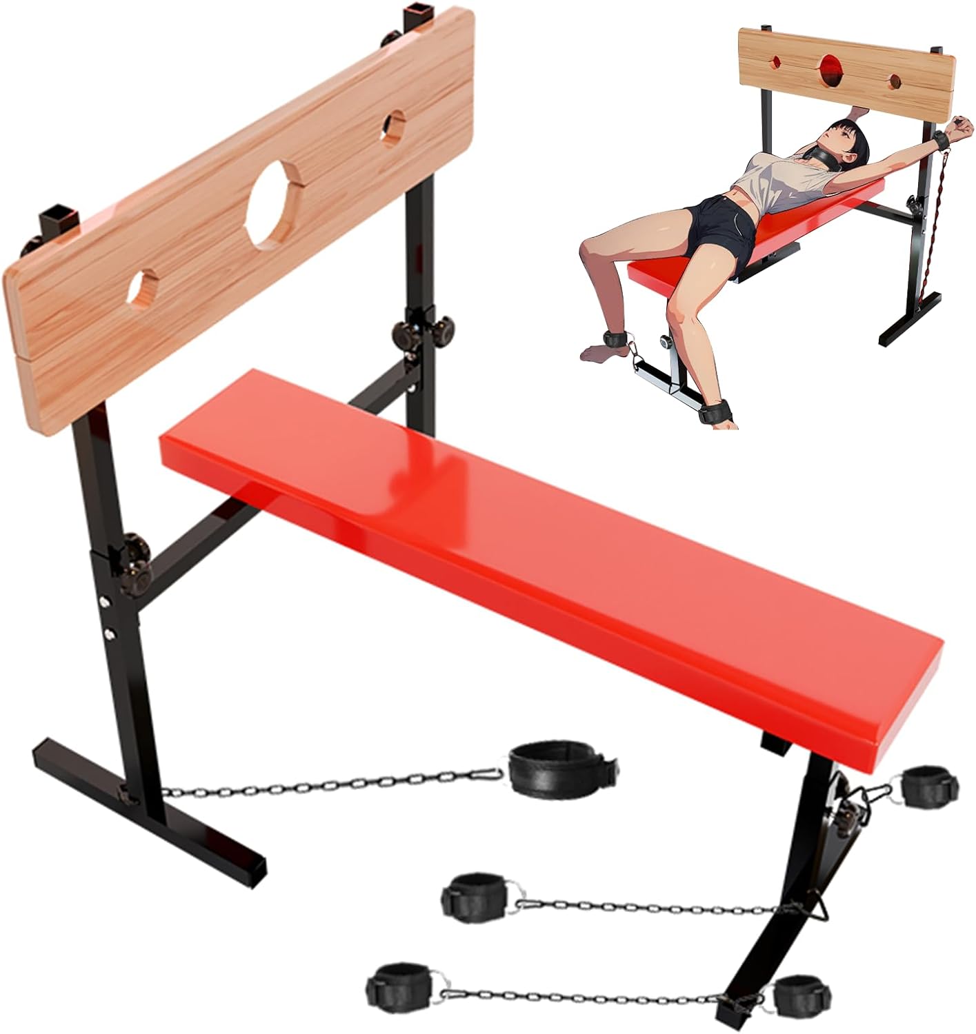 ObeyFrame Ultimate BDSM Bondage Restraints Sex Bench - Vixen | Nova Network