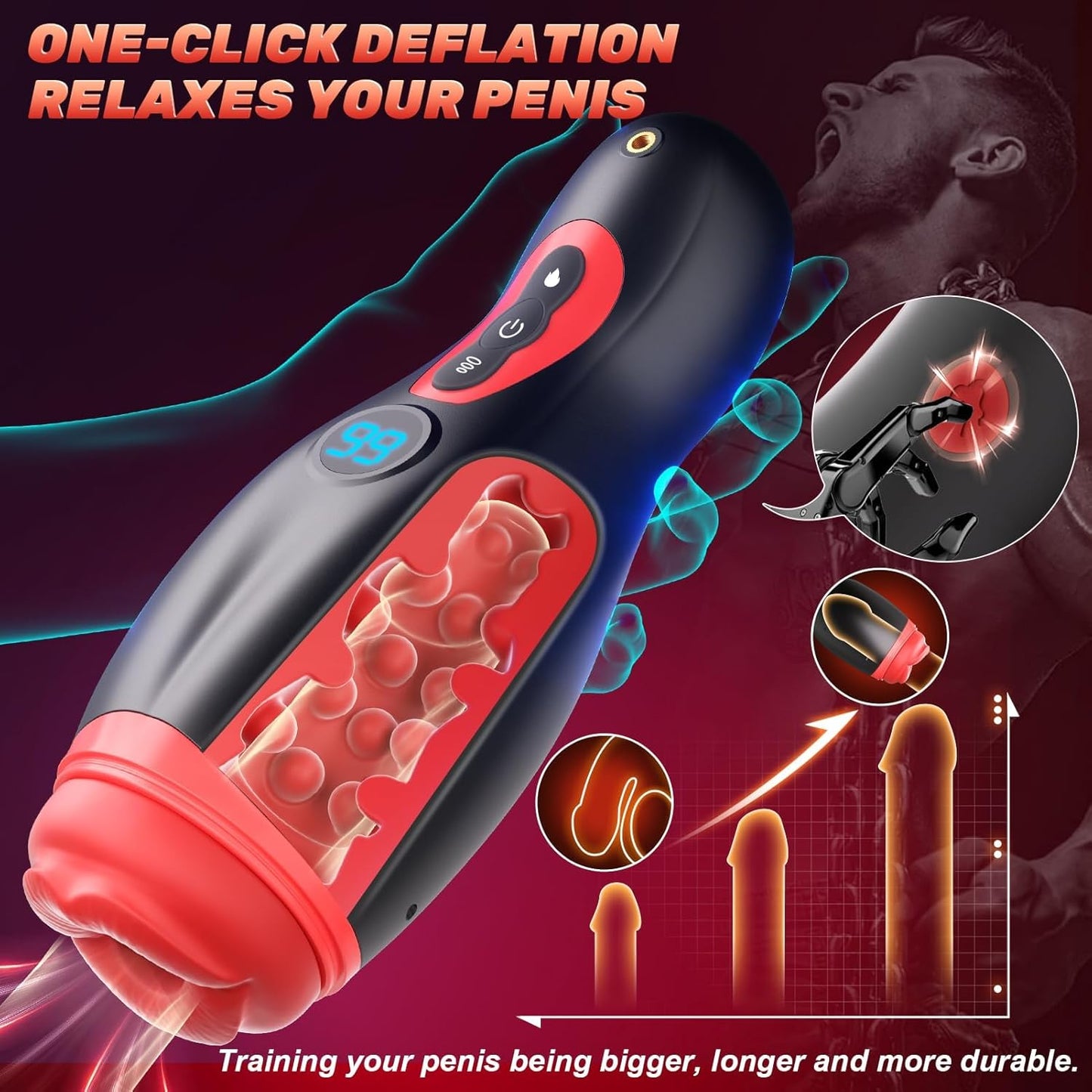 OralSync Heated Stroker Pro - Vixen | Nova Network