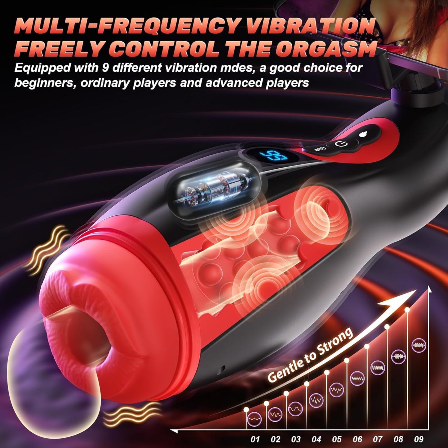 OralSync Heated Stroker Pro - Vixen | Nova Network