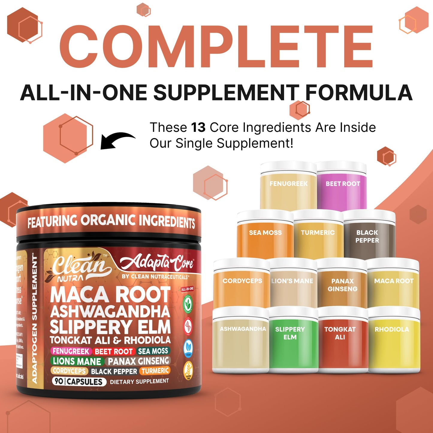 Organic Maca Libido Support Capsules - Vixen | Nova Network