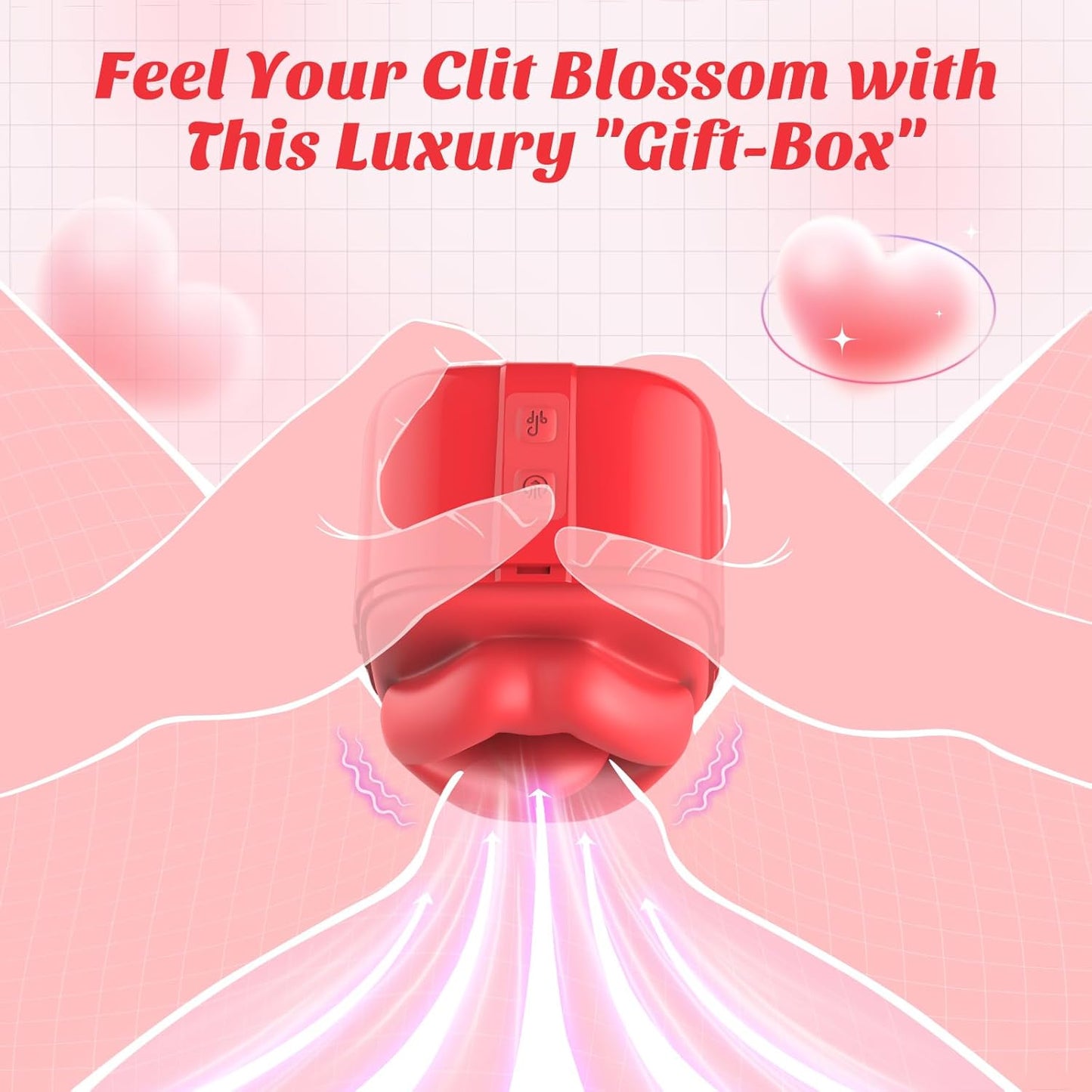 OuiLick Gift Box Clit Sucker & Tongue Licker - Vixen | Nova Network