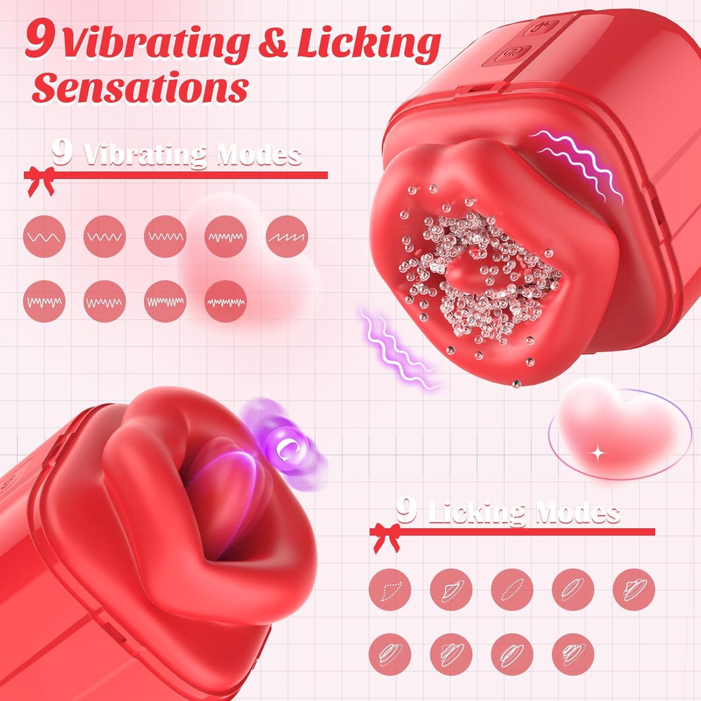 OuiLick Gift Box Clit Sucker & Tongue Licker - Vixen | Nova Network