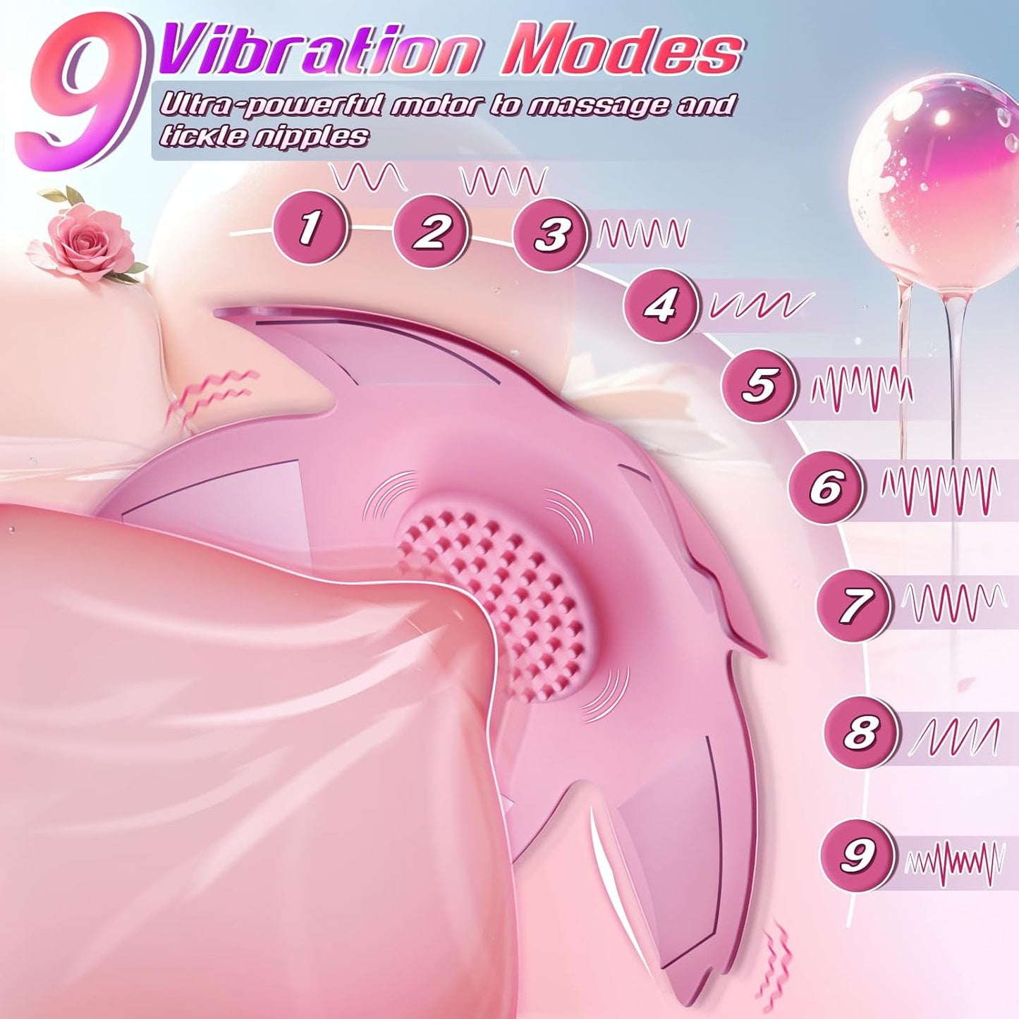 PetalPulse Nipple Vibrator - Vixen | Nova Network