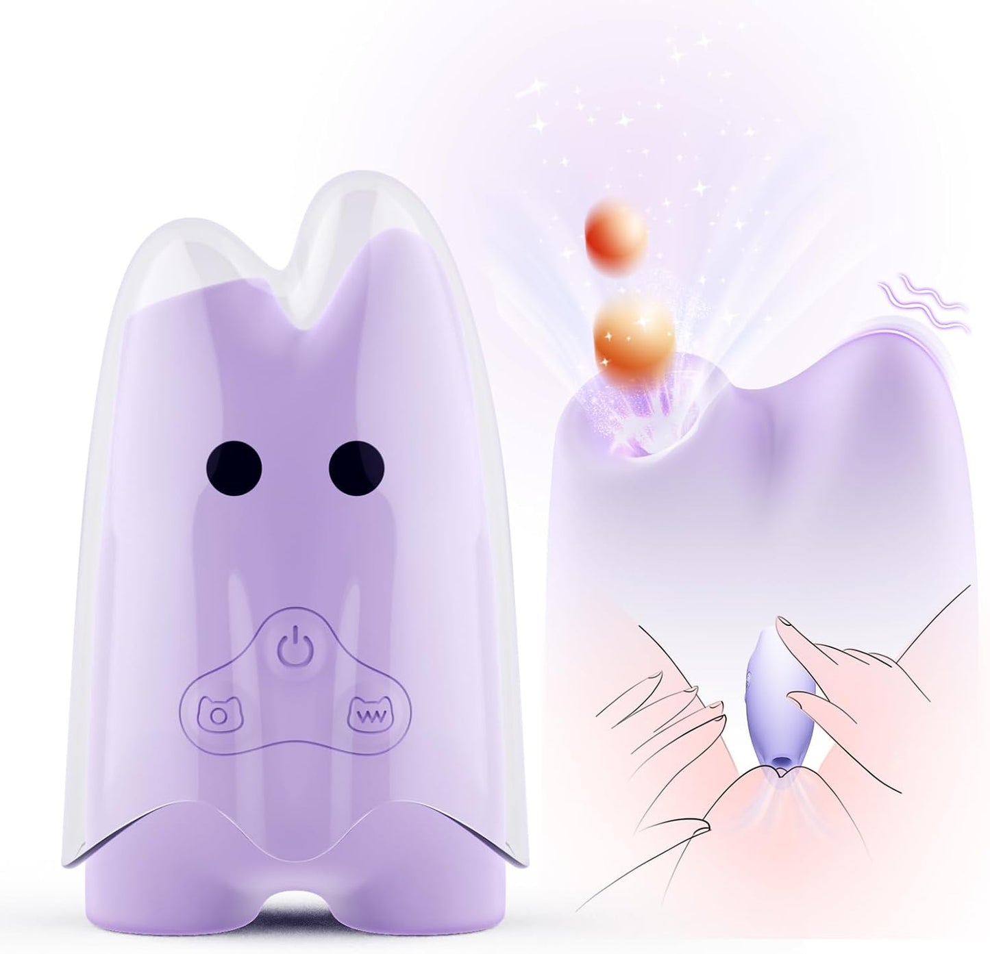 PhantomVibe App - Controlled Clit Suction Vibrator - Vixen | Nova Network