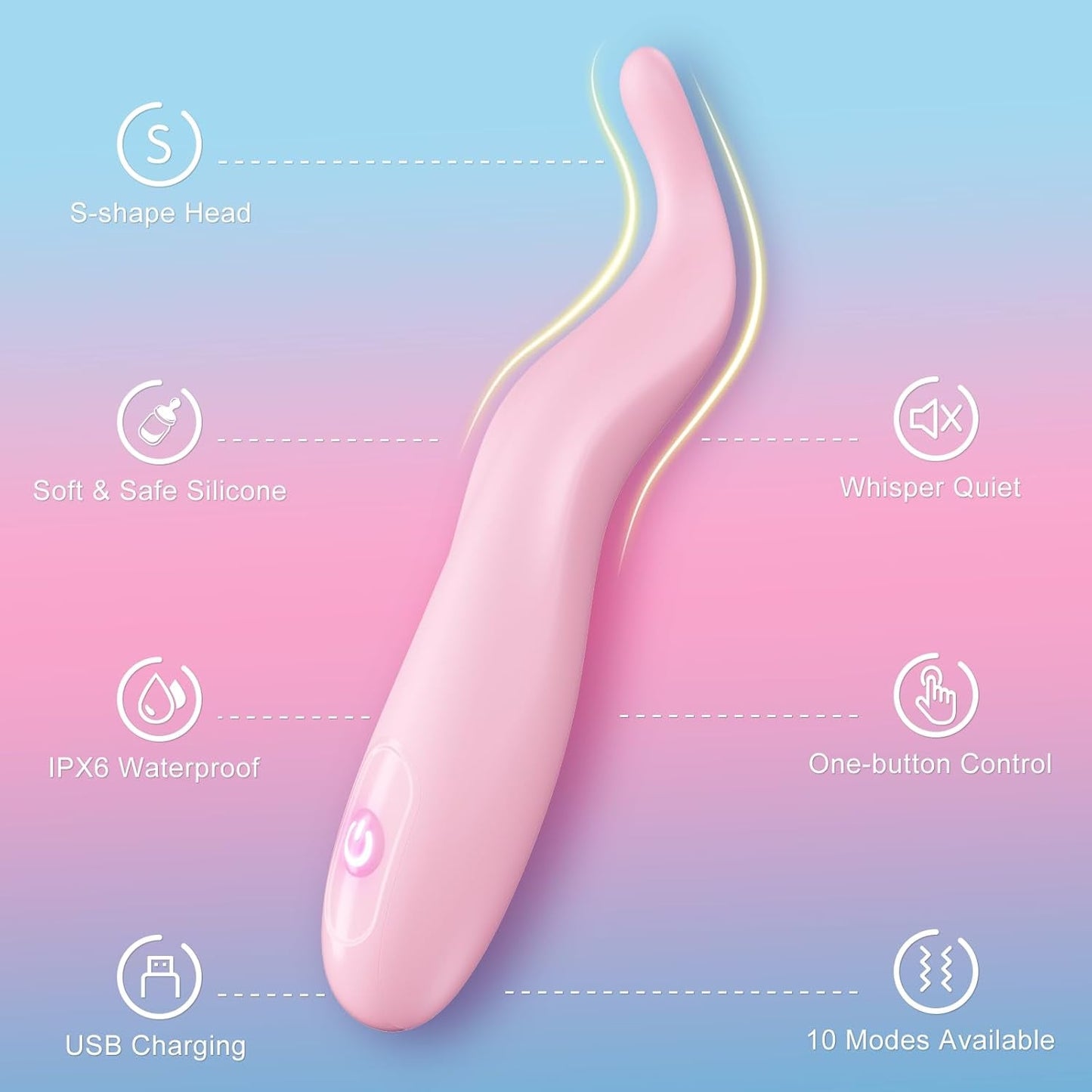PinPoint Precision Clit & G - Spot Vibrator - Vixen | Nova Network
