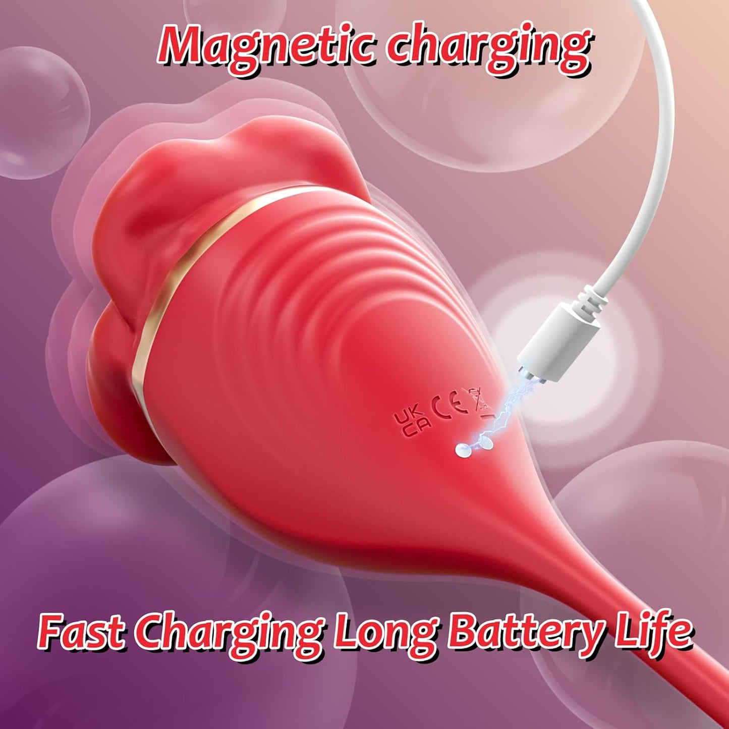 PleasureMax 3 - in - 1 Tongue Vibrator - Vixen | Nova Network