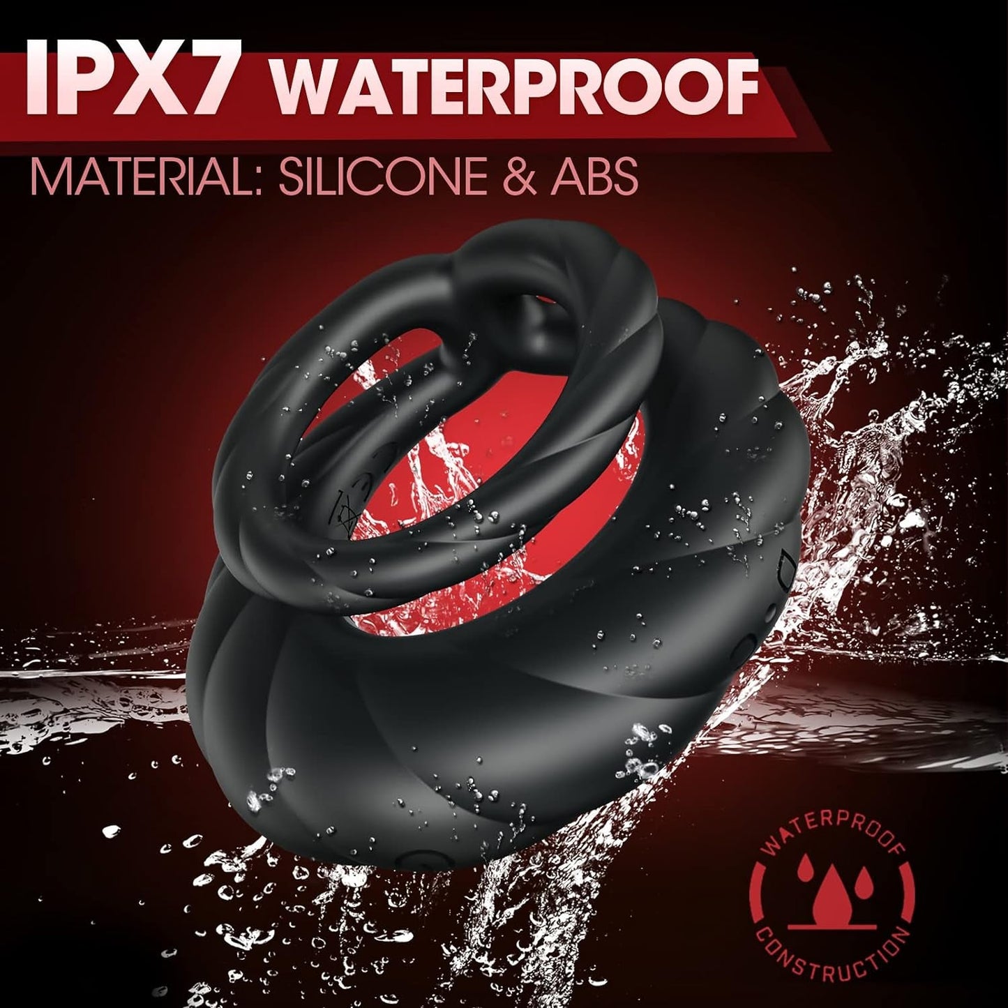 PowerLock Dual Vibrating Penis Ring - Vixen | Nova Network