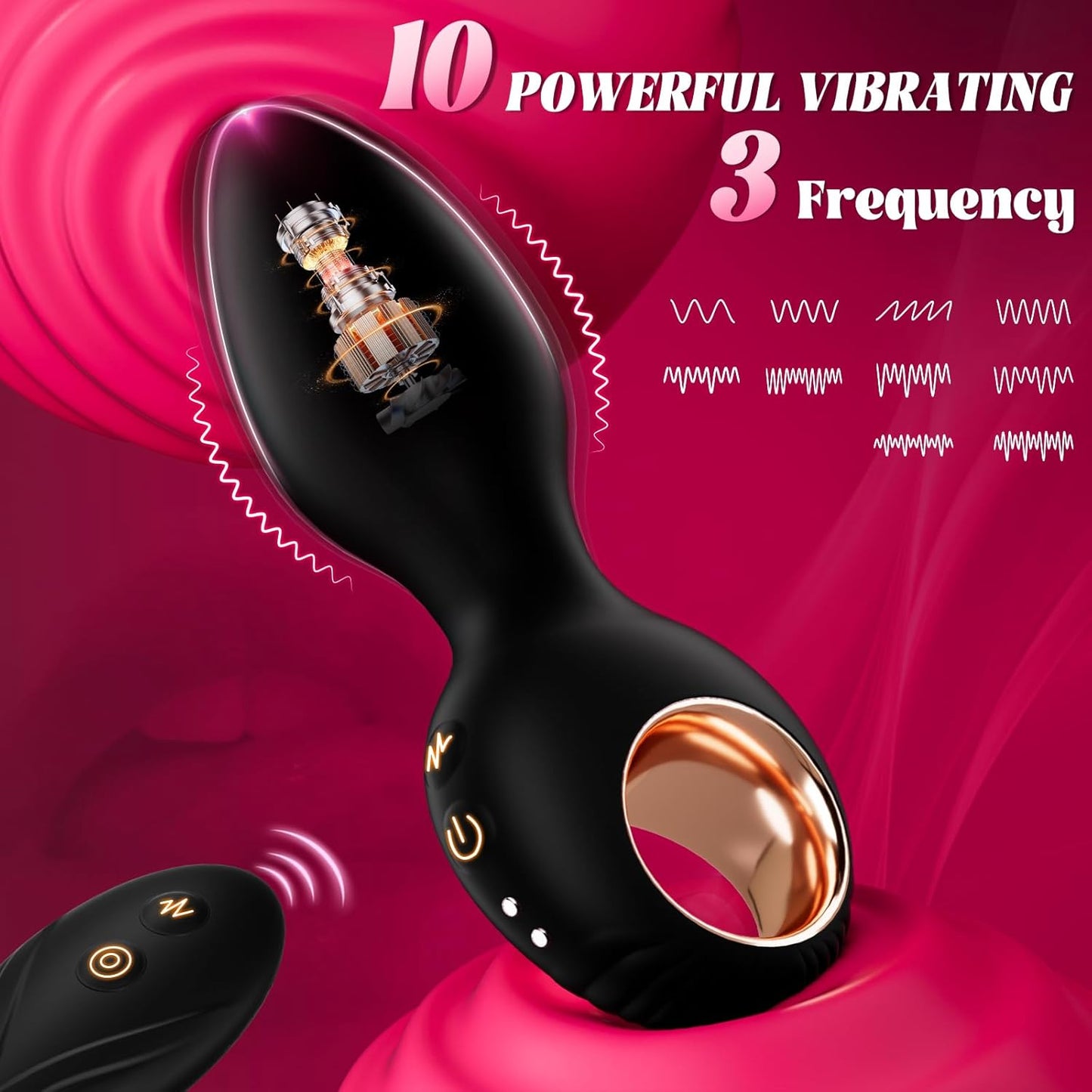 PowerPlug Prostate Vibrator Plug - Vixen | Nova Network