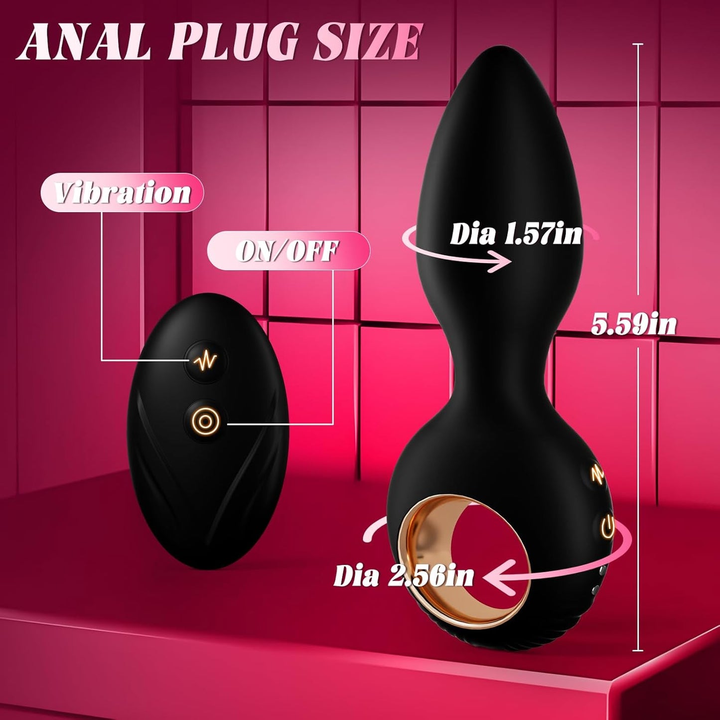 PowerPlug Prostate Vibrator Plug - Vixen | Nova Network