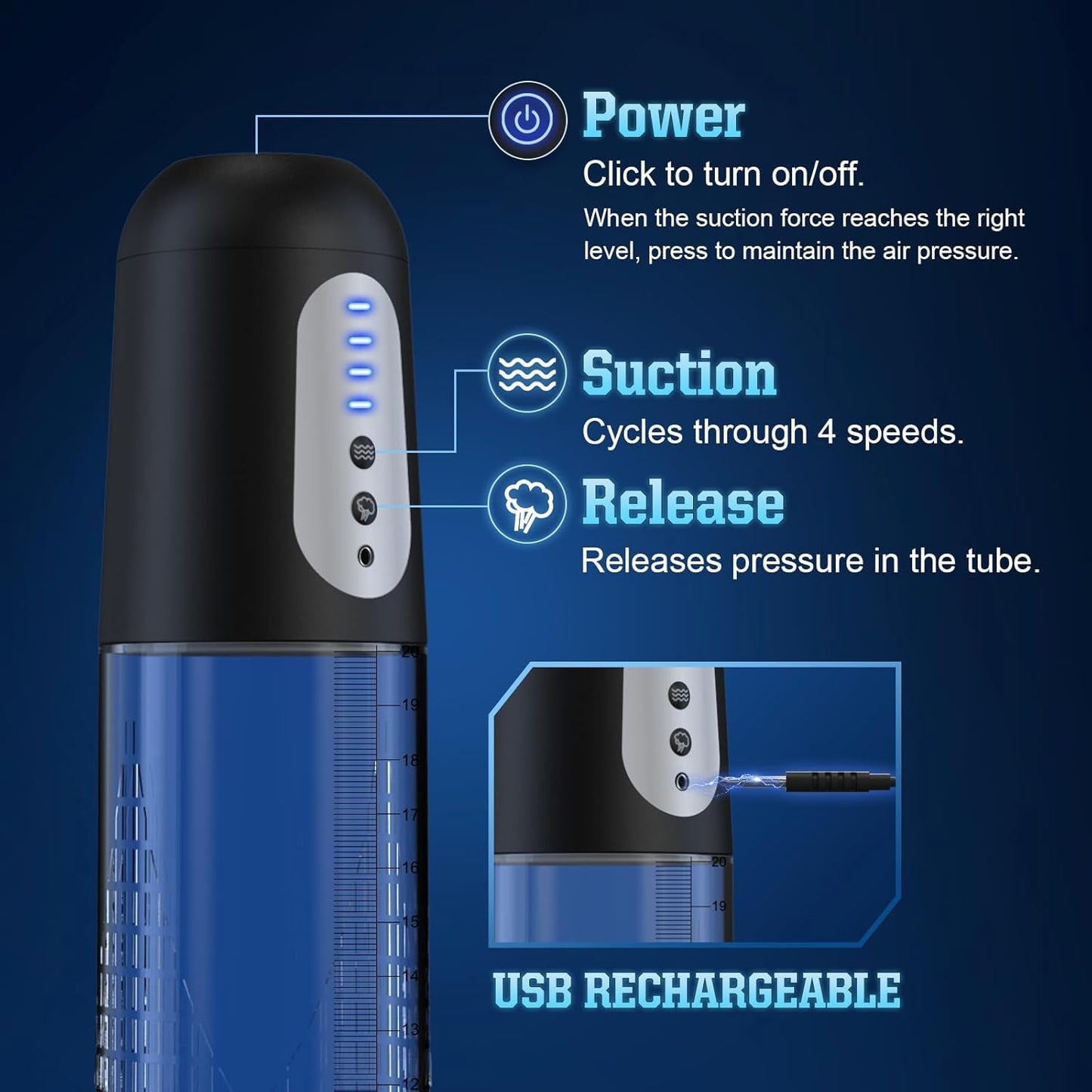 PowerPulse Electric Penis Pump - Vixen | Nova Network