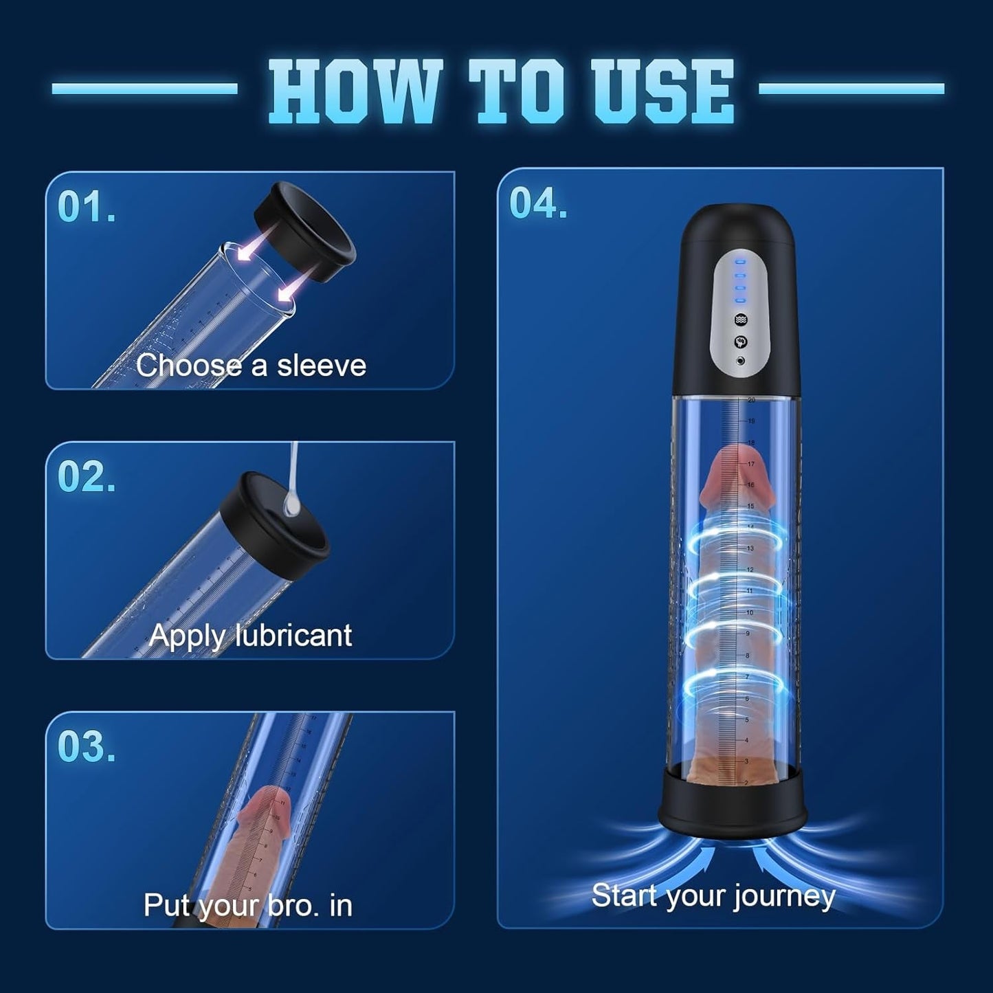 PowerPulse Electric Penis Pump - Vixen | Nova Network