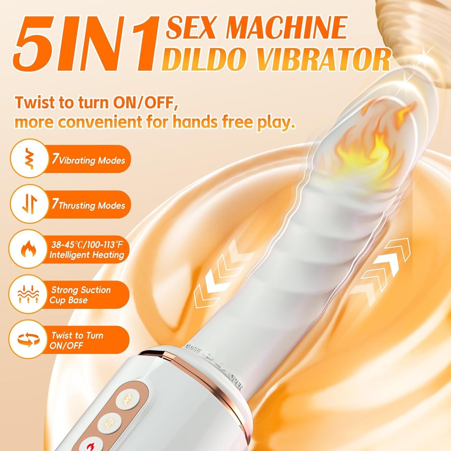 PowerThrust Heat Ride Sex Machine - Vixen | Nova Network