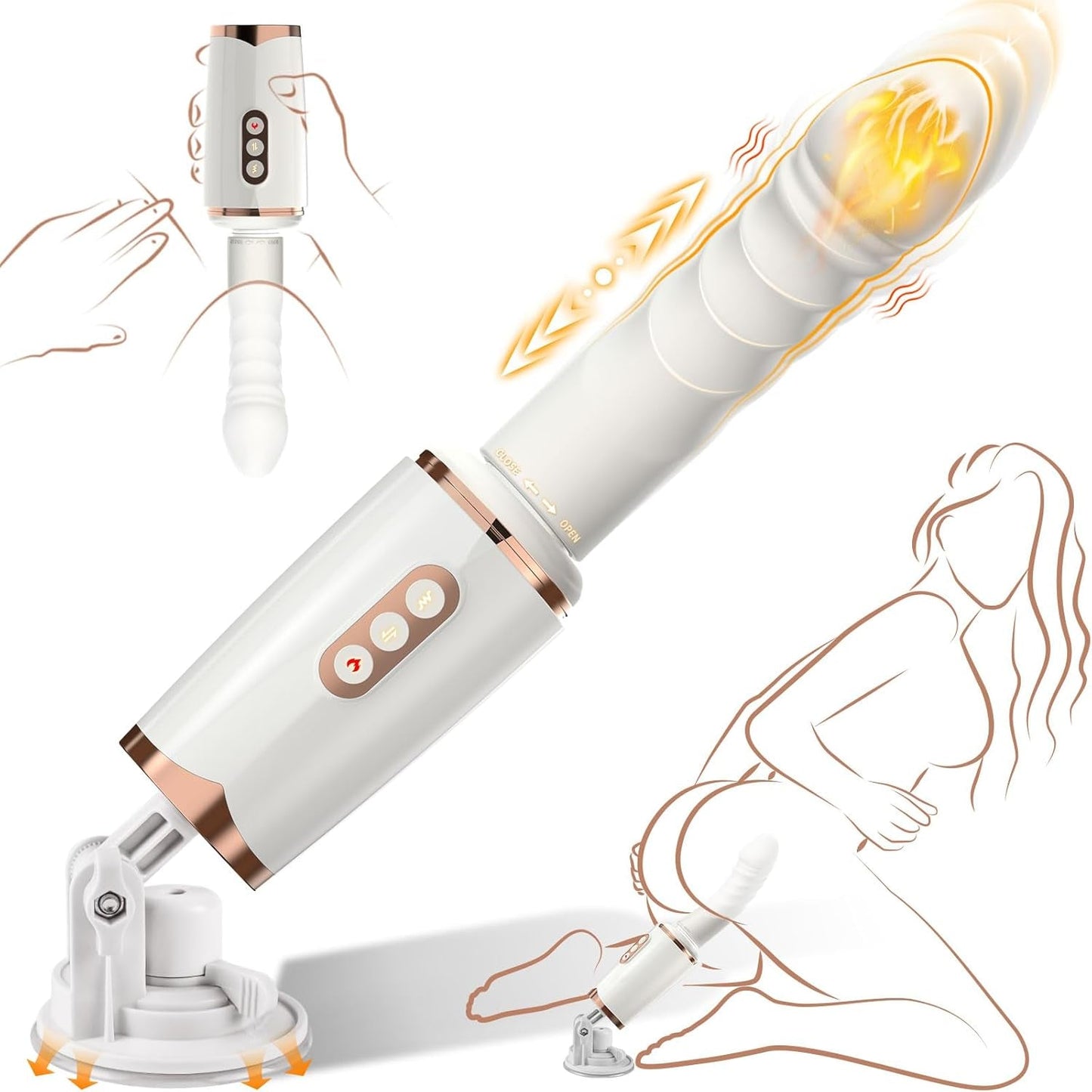 PowerThrust Heat Ride Sex Machine - Vixen | Nova Network