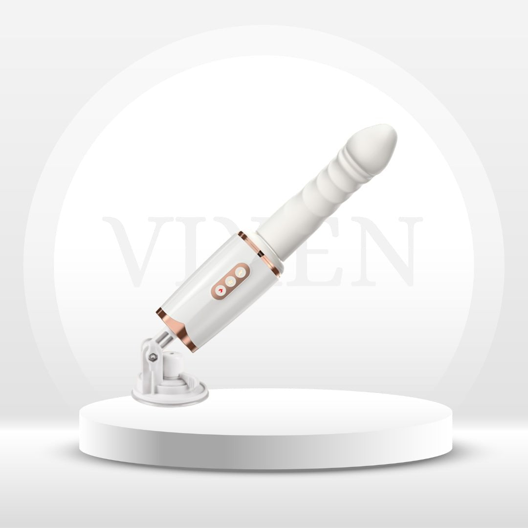 Thrusting Heated Dildo Machine with Suction Base Vixen | Nova Network Thrusting Heated Dildo Machine with Suction Base Vixen | Nova Network