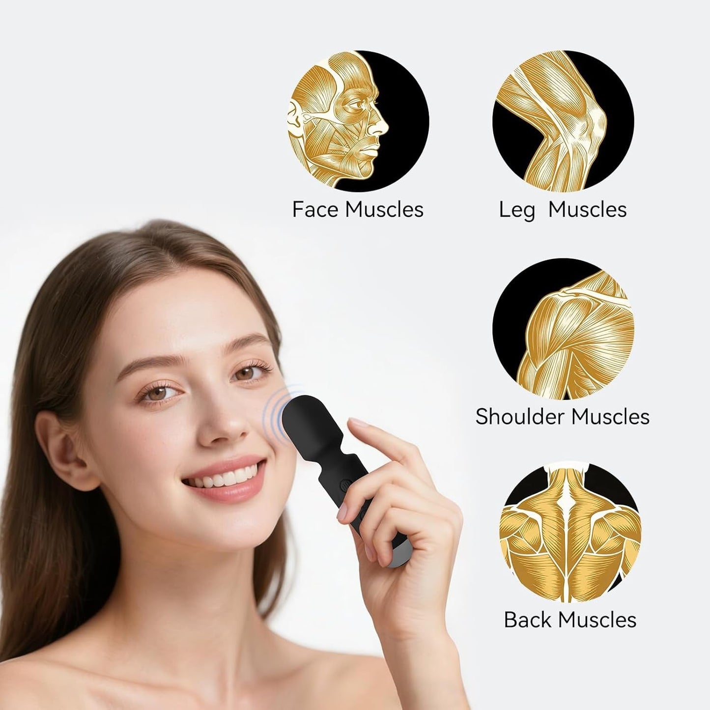PrismPulse Whisper - Quiet Vibrating Wand Massager - Vixen | Nova Network