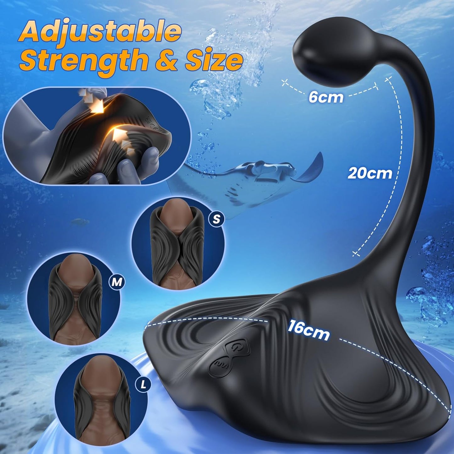 ProStim Dual Motor Prostate Massager & Clit Stimulator - Vixen | Nova Network