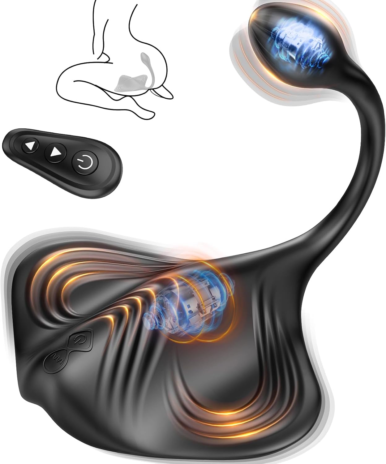 ProStim Dual Motor Prostate Massager & Clit Stimulator - Vixen | Nova Network