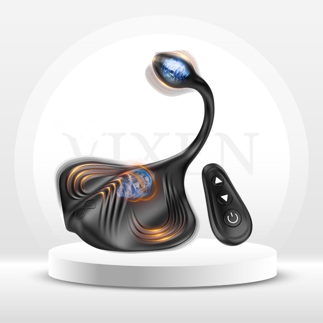 Dual Motor Prostate Massager - 9 Vibration Modes Vixen | Nova Network Dual Motor Prostate Massager - 9 Vibration Modes Vixen | Nova Network