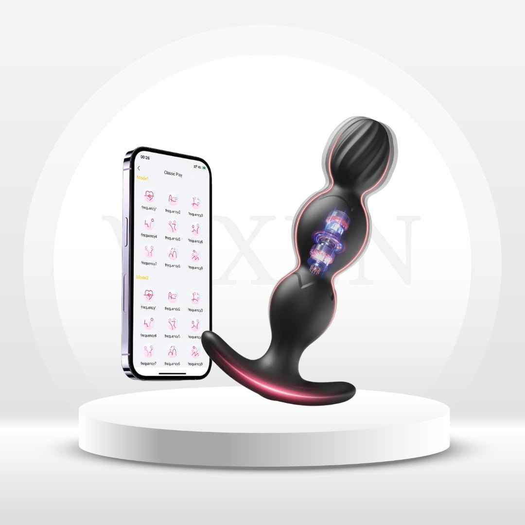 App-Controlled Prostate Plug with 9 Vibrations Vixen | Nova Network App-Controlled Prostate Plug with 9 Vibrations Vixen | Nova Network