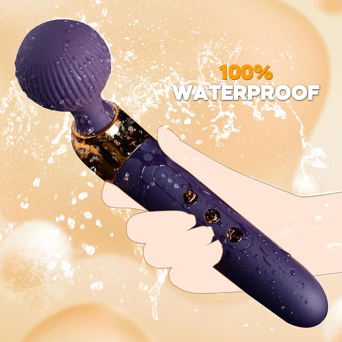 PulseBend Premium Wand Vibrator - Vixen | Nova Network