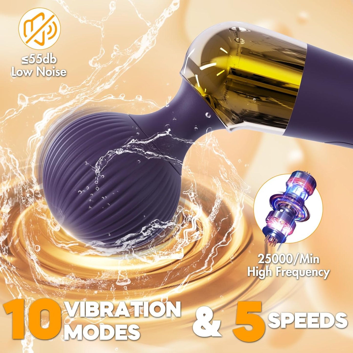 PulseBend Premium Wand Vibrator - Vixen | Nova Network