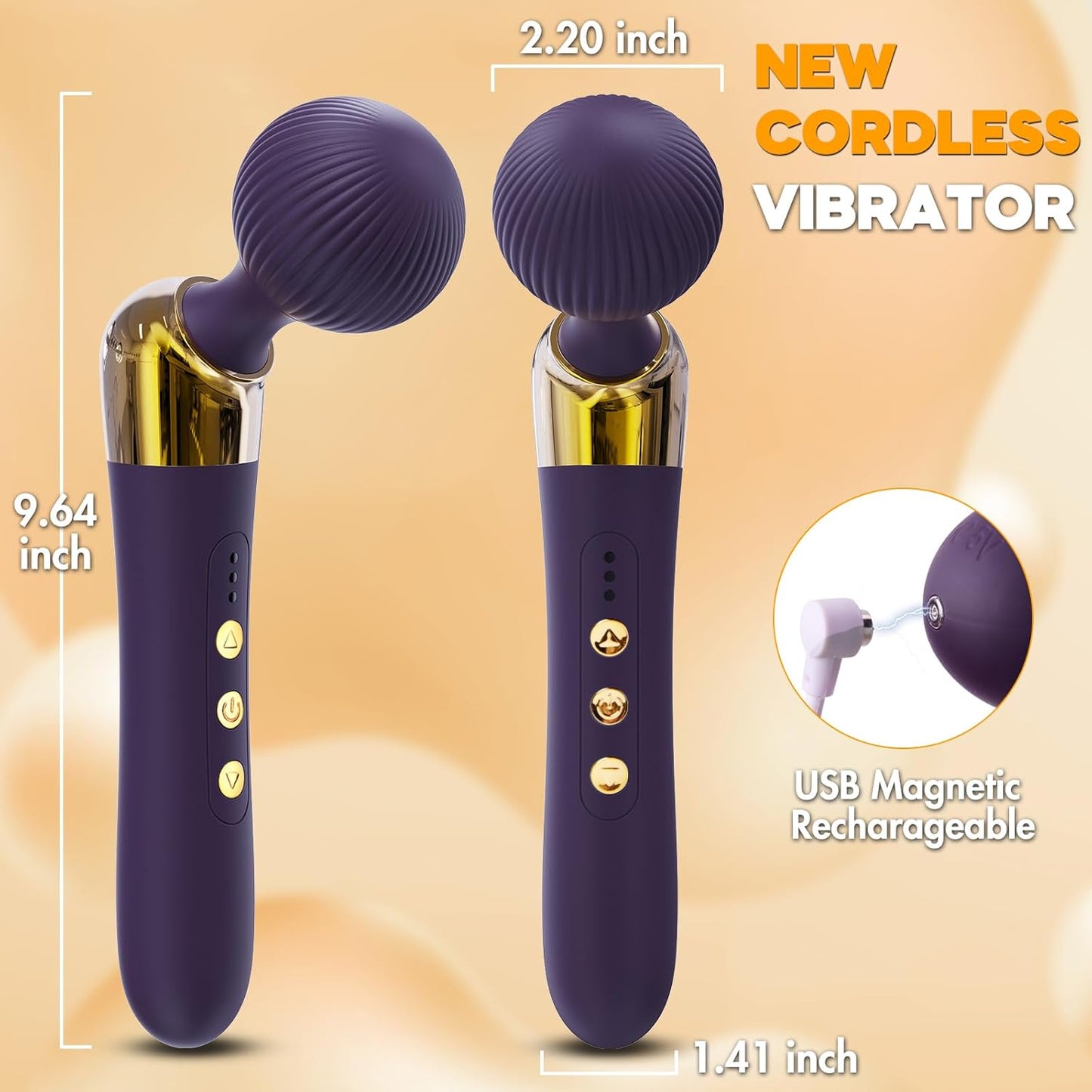 PulseBend Premium Wand Vibrator - Vixen | Nova Network