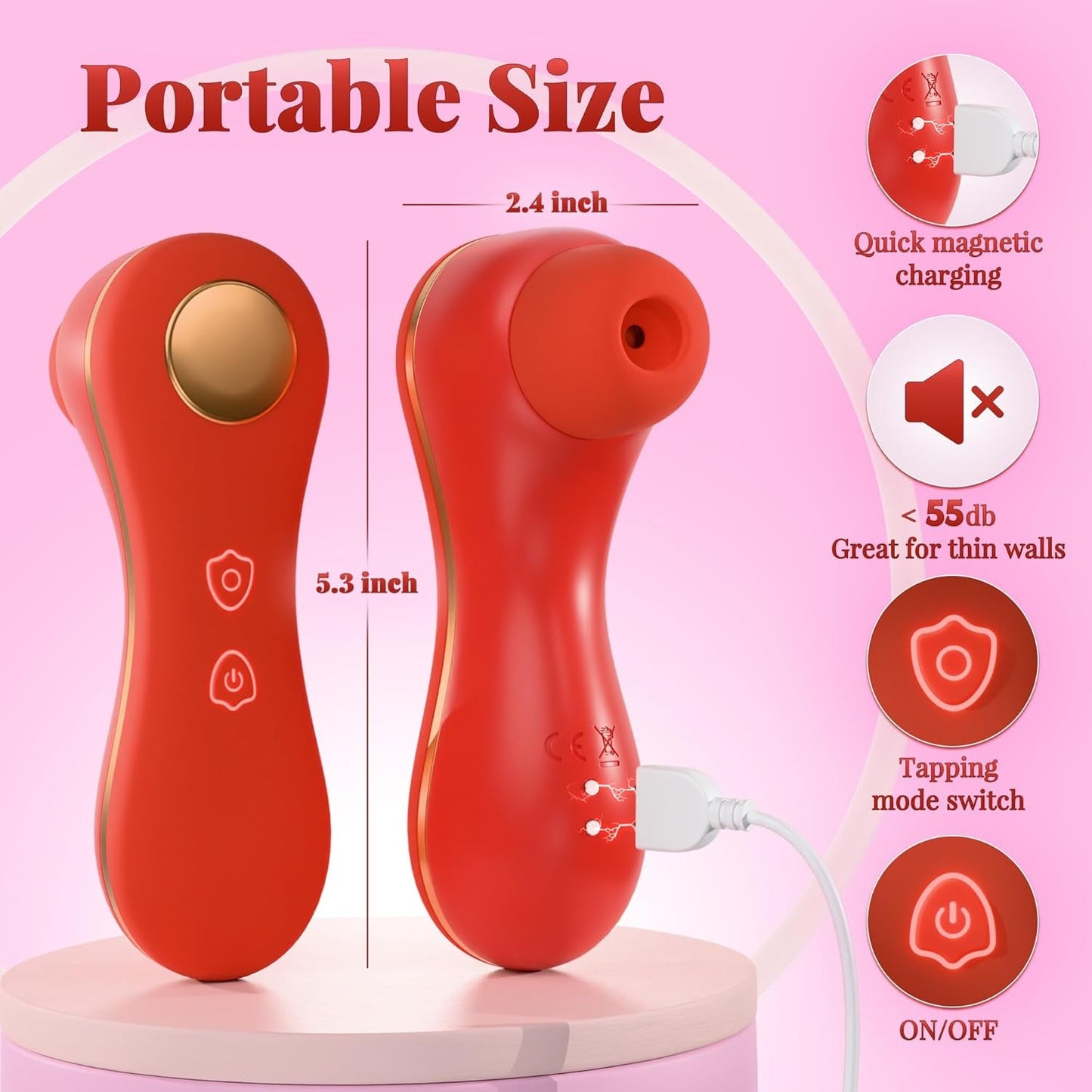 PulseBloom Clit Suction & G - Spot Vibrator - Vixen | Nova Network
