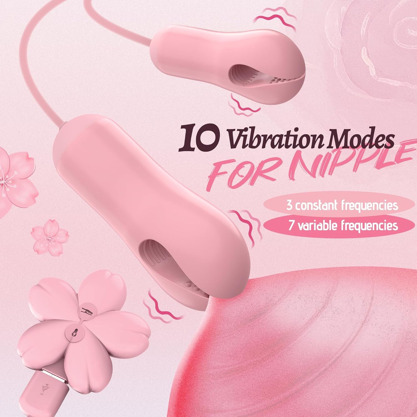 PulseBlossom Nipple & Clit Vibe Set - Vixen | Nova Network