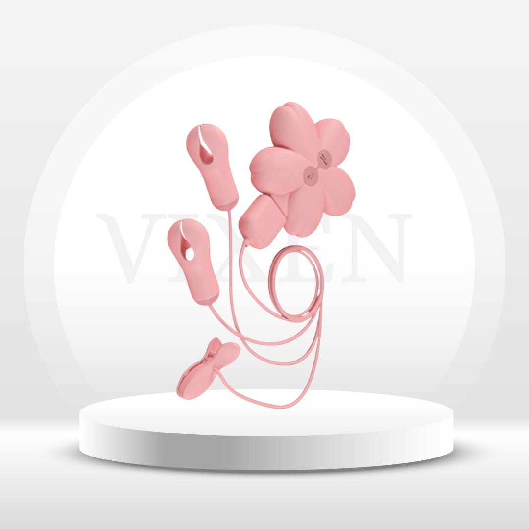 PulseBlossom Nipple & Clit Vibe Set - Vixen | Nova Network