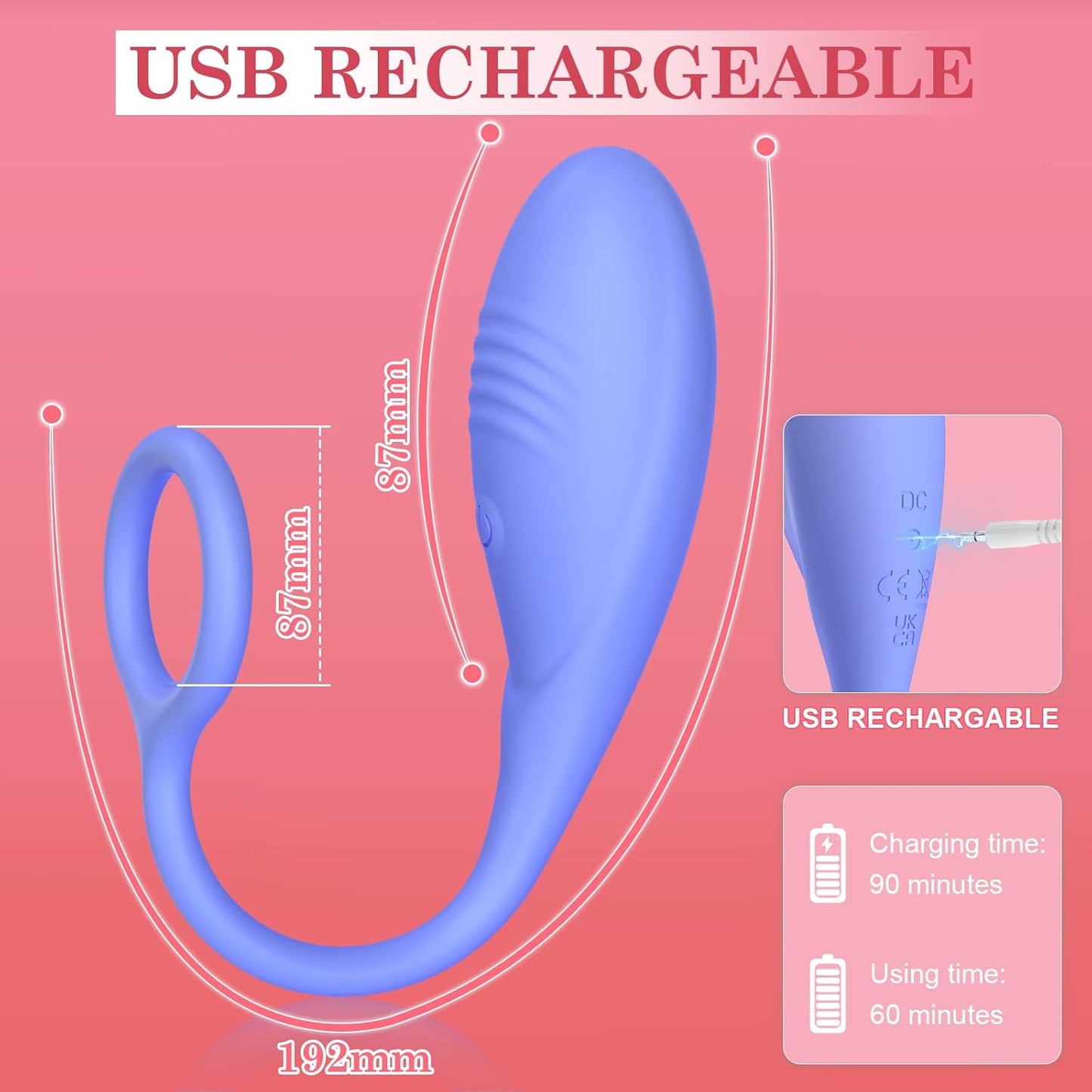 PulseBullet Mini G - Spot Egg Vibrator - Vixen | Nova Network