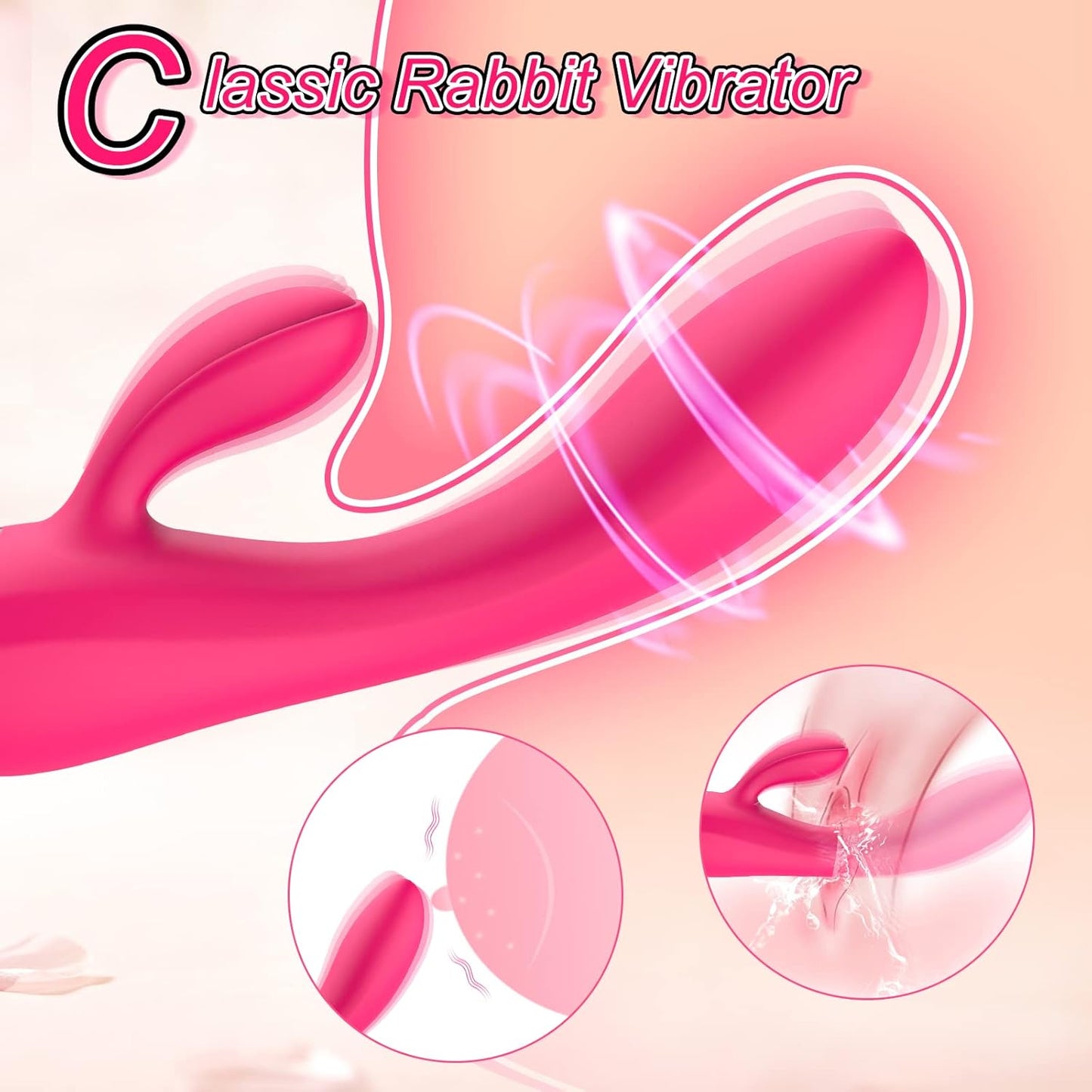 PulseBunny Dual Motor Rabbit Vibrator - Vixen | Nova Network