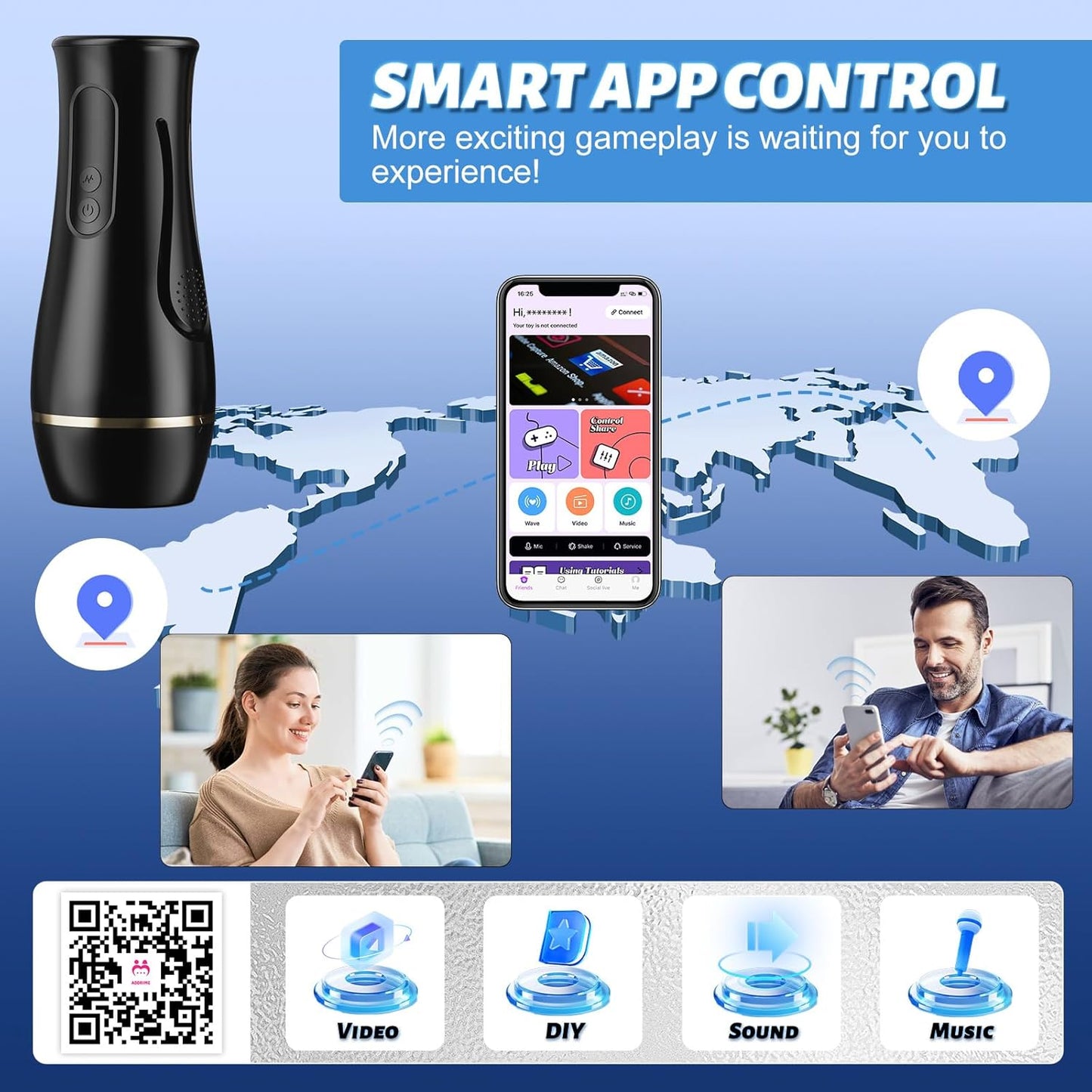 PulseCommand App - Controlled Vibrating Fleshlight - Vixen | Nova Network