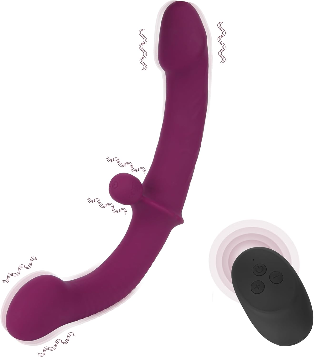 PulseCurve Remote - Controlled Double Dildo - Vixen | Nova Network