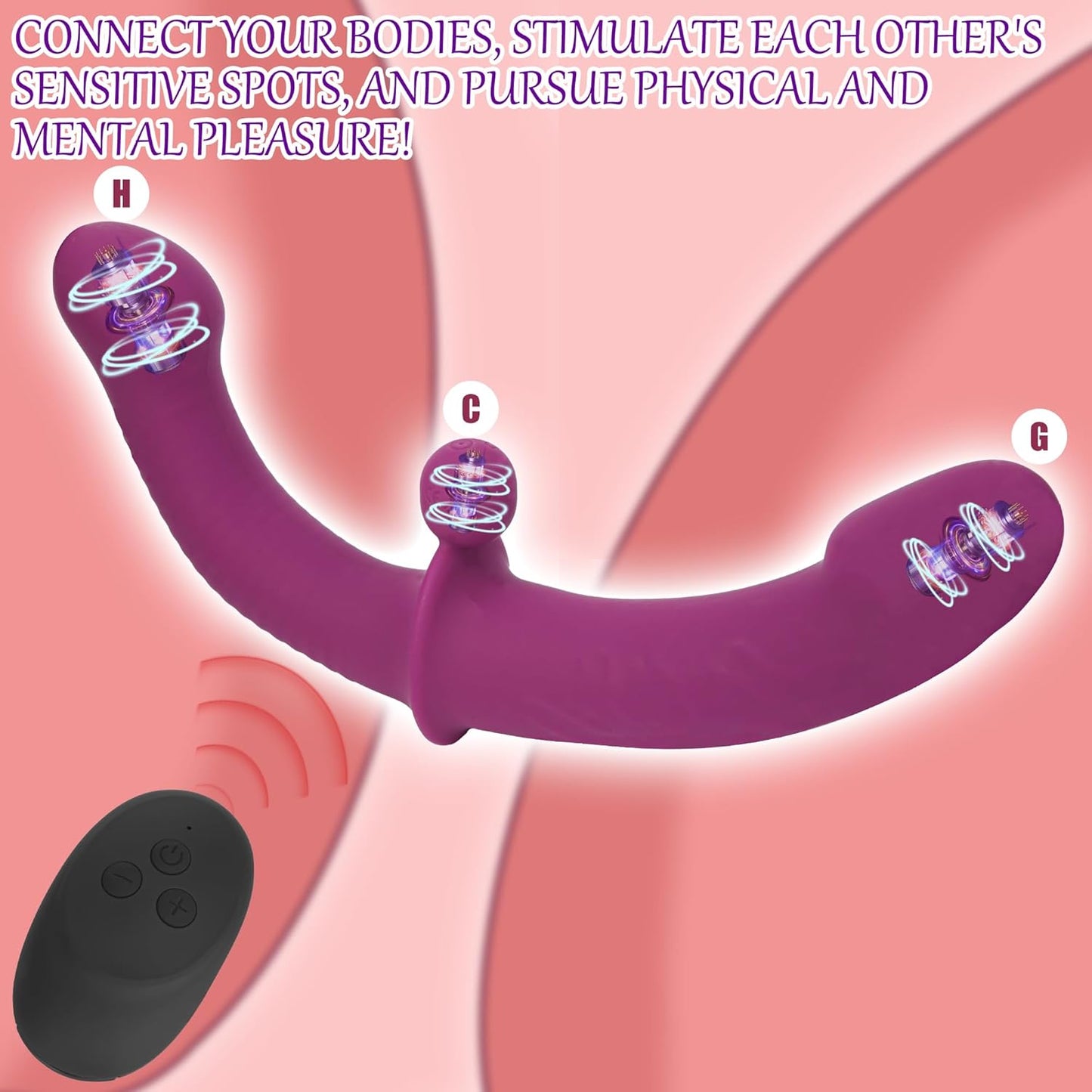 PulseCurve Remote - Controlled Double Dildo - Vixen | Nova Network