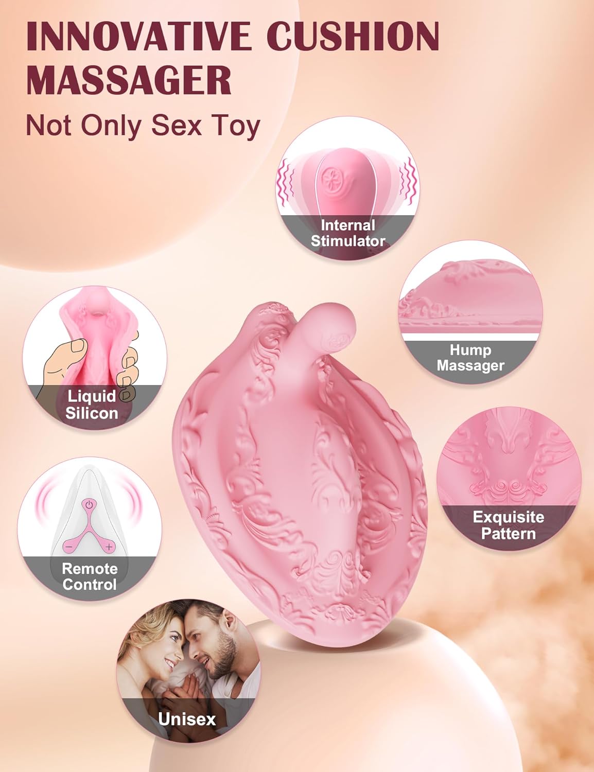PulseCush Sit and Ride Anal Vibrator - Vixen | Nova Network
