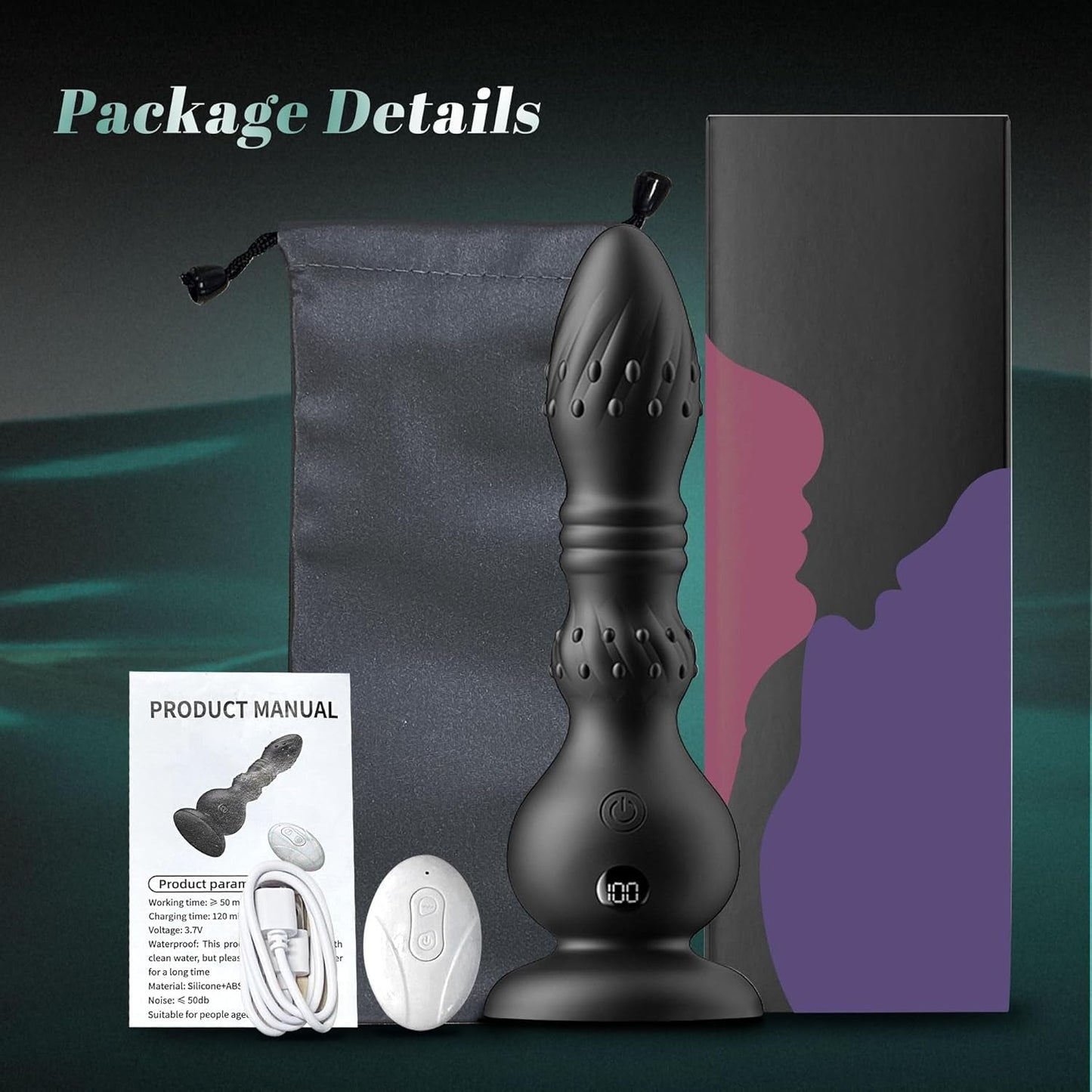 PulseDrive 6 - in - 1 Thrusting Anal Vibrator - Vixen | Nova Network