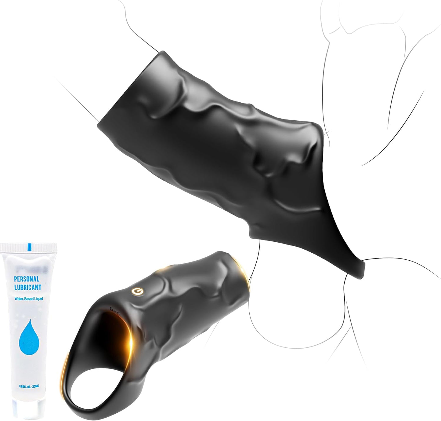 PulseGrip Vibrating Penis Sleeve - Vixen | Nova Network