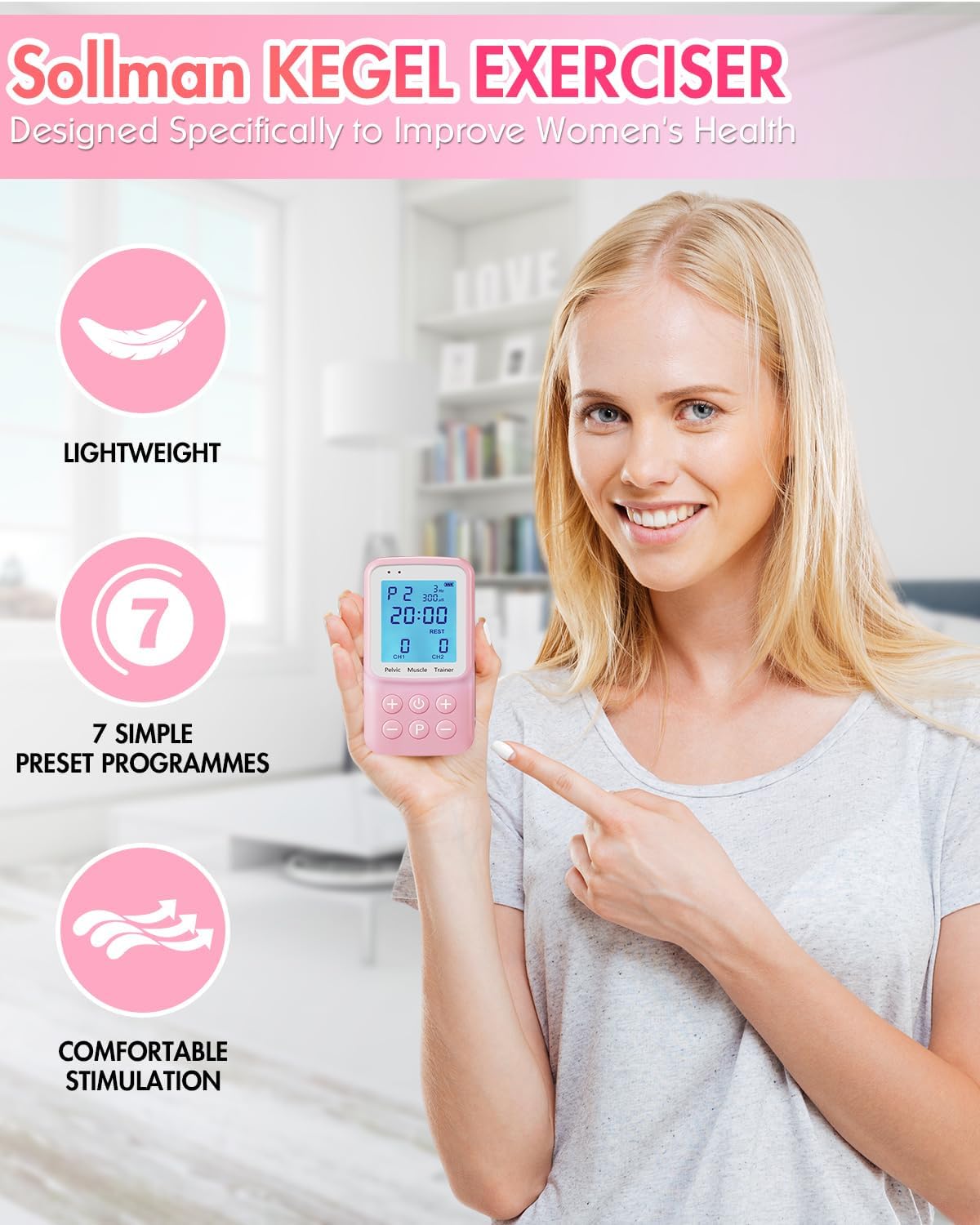 PulseKegel Automatic Stimulator - Vixen | Nova Network